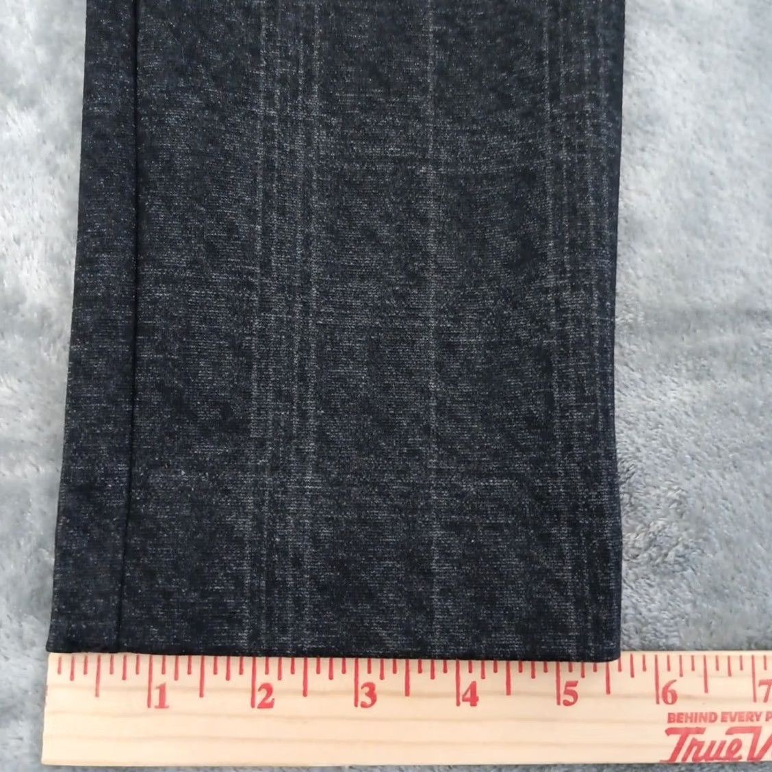 Calvin Klein Calvin Klein Womens Ankle Pants Size 6 Gray Plaid Pull On Mid Rise 30x28 Size 28" / US 6 / IT 42 - 5 Thumbnail