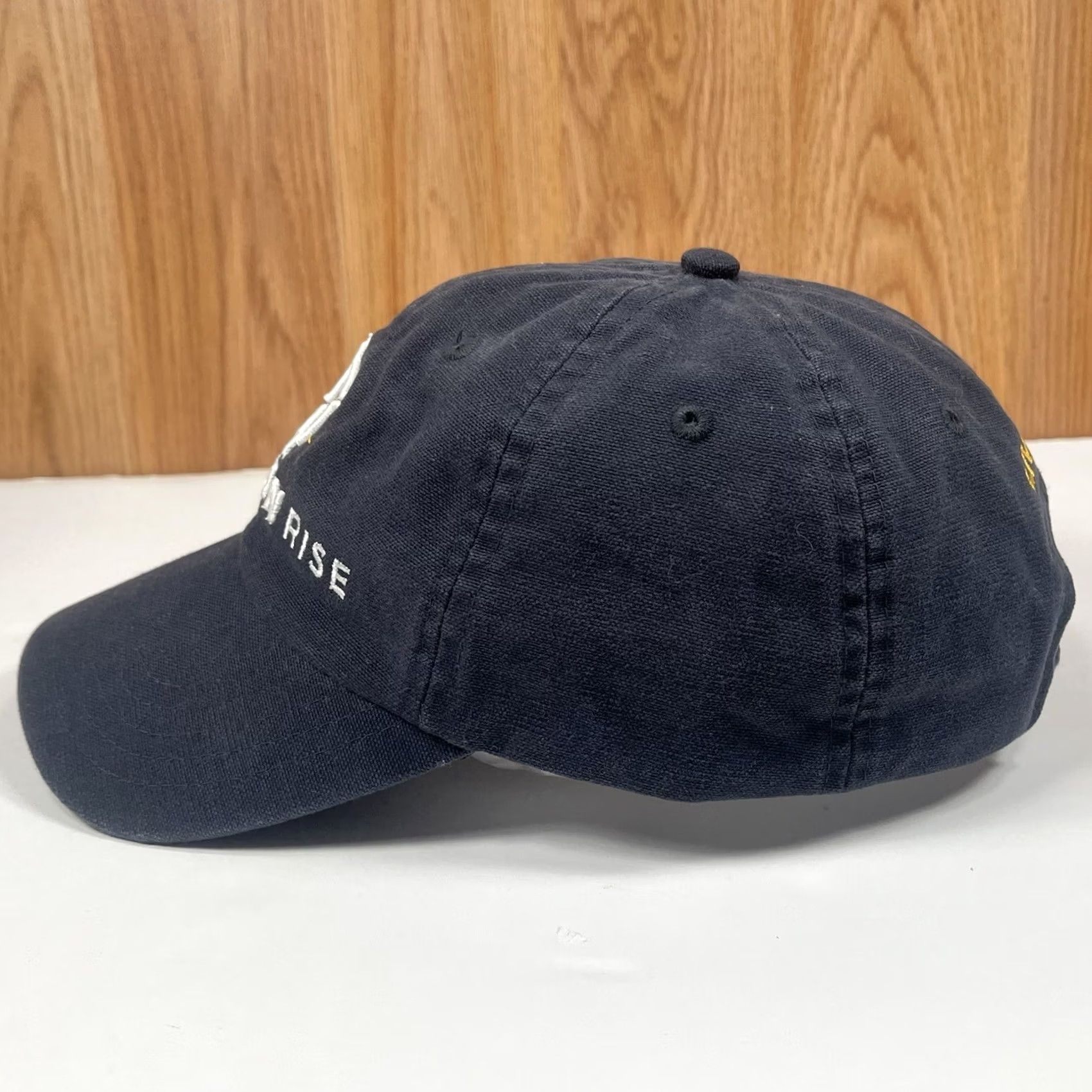 Vintage Quake City Caps Hat Adjustable Blue CamBrian Rise Live BTV Embroidered Adult Cap Size ONE SIZE - 3 Thumbnail