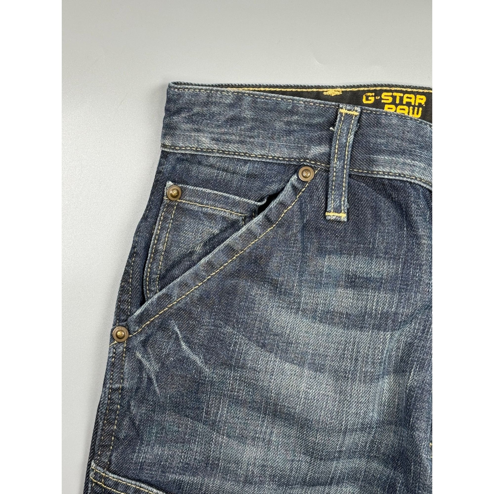 G-Star G-Star Raw Denim Jeans Pants (Y1242) Size US 30 / EU 46 - 4 Thumbnail