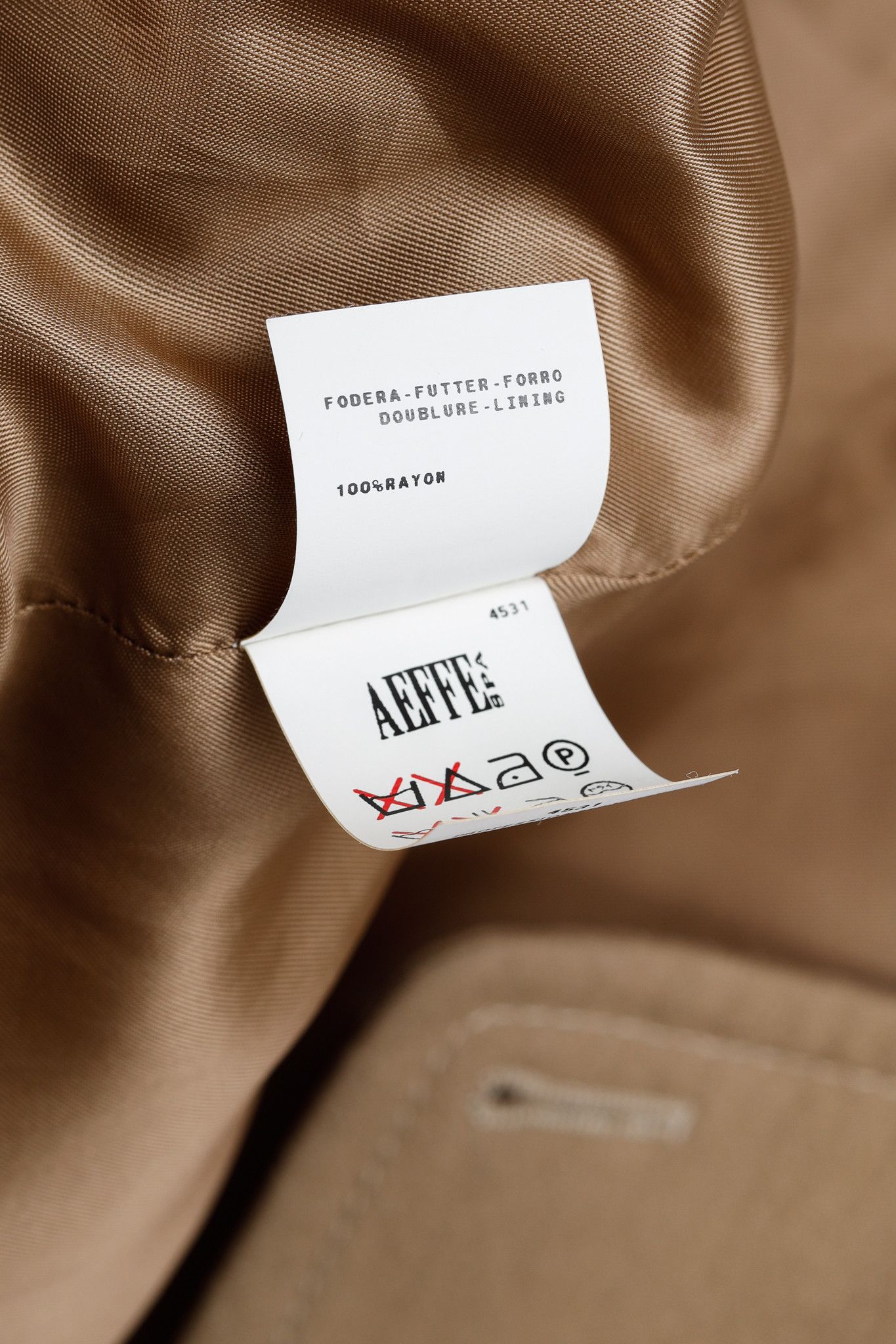 Moschino Moschino Tiered Wool Camel Trench-Style Coat Size S / US 4 / IT 40 - 11 Thumbnail