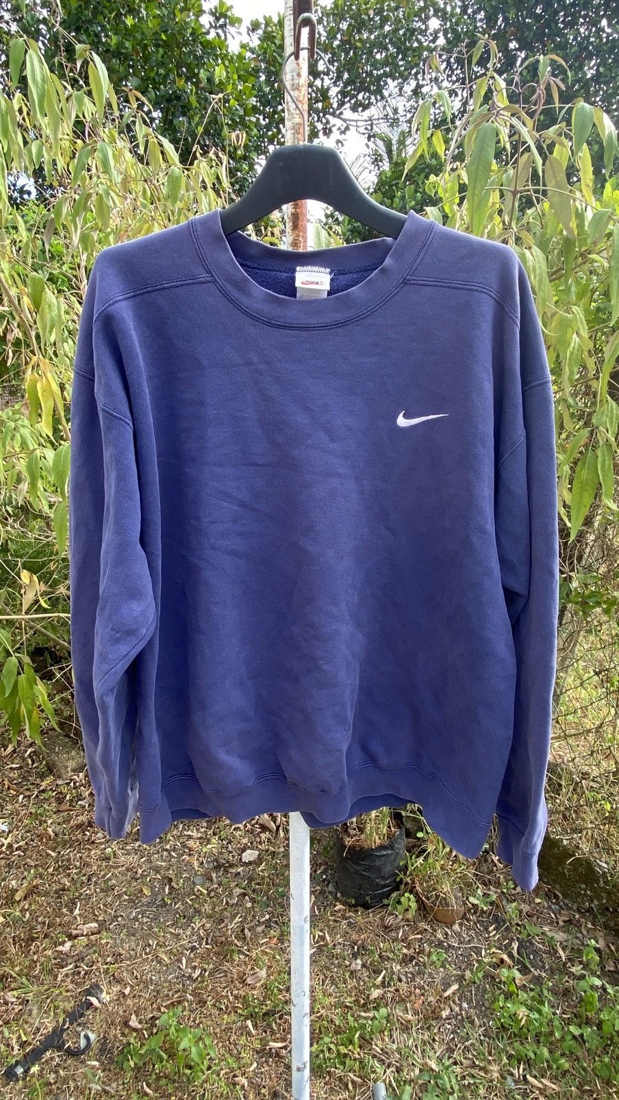 Nike Vintage Nike crewneck sweatshirt mini swoosh logo Size US L / EU 52-54 / 3 - 1 Thumbnail