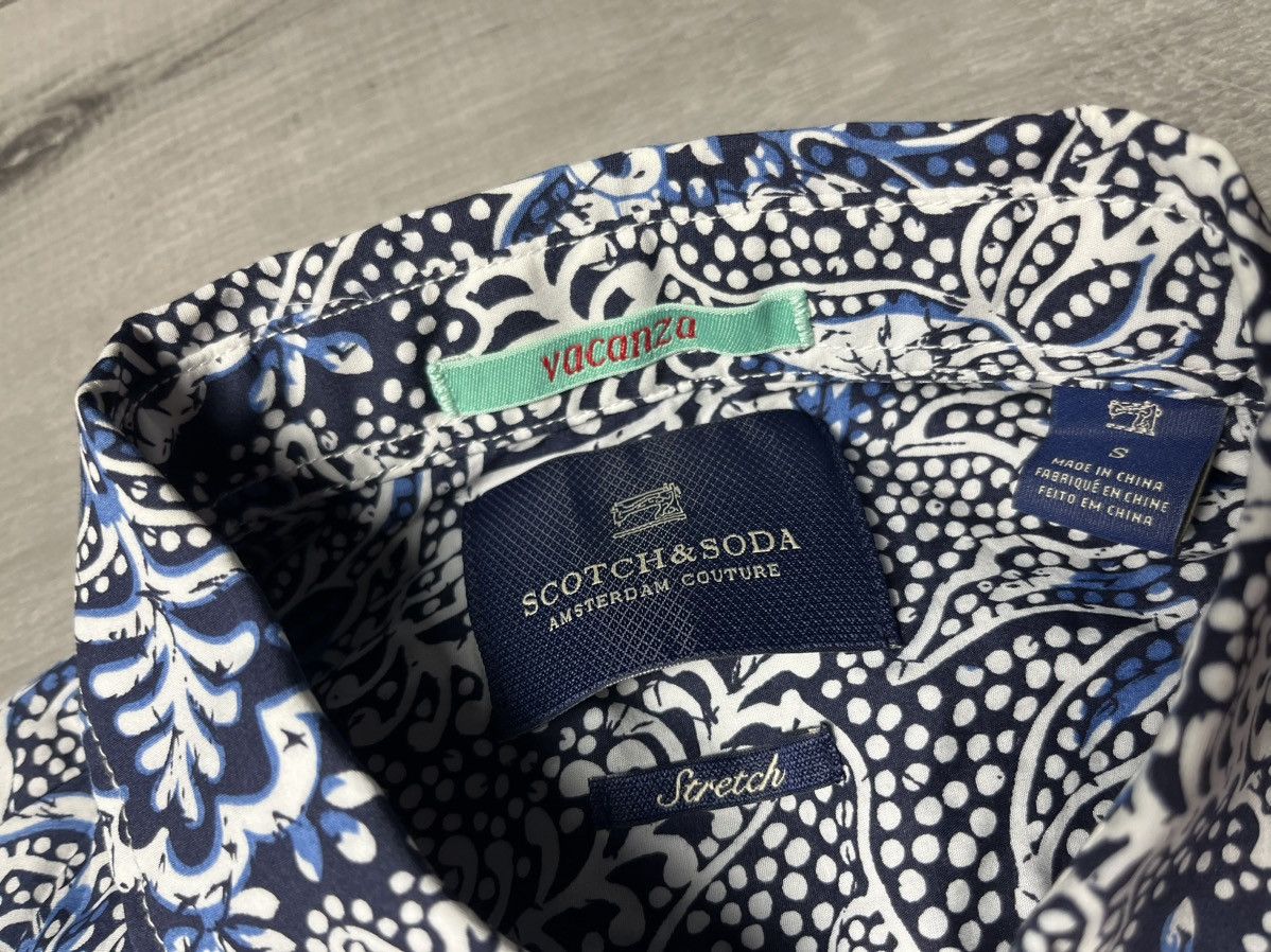 Scotch & Soda Scotch soda vacanza shirt stretch size Small Size US S / EU 44-46 / 1 - 4 Thumbnail