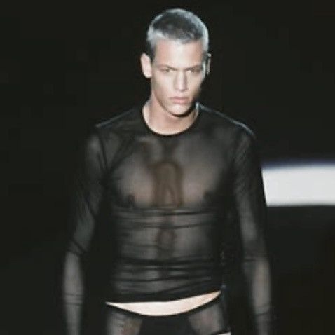 Gucci Tom Ford for Gucci sheer mesh blouse SS 1998 Size ONE SIZE - 1 Thumbnail