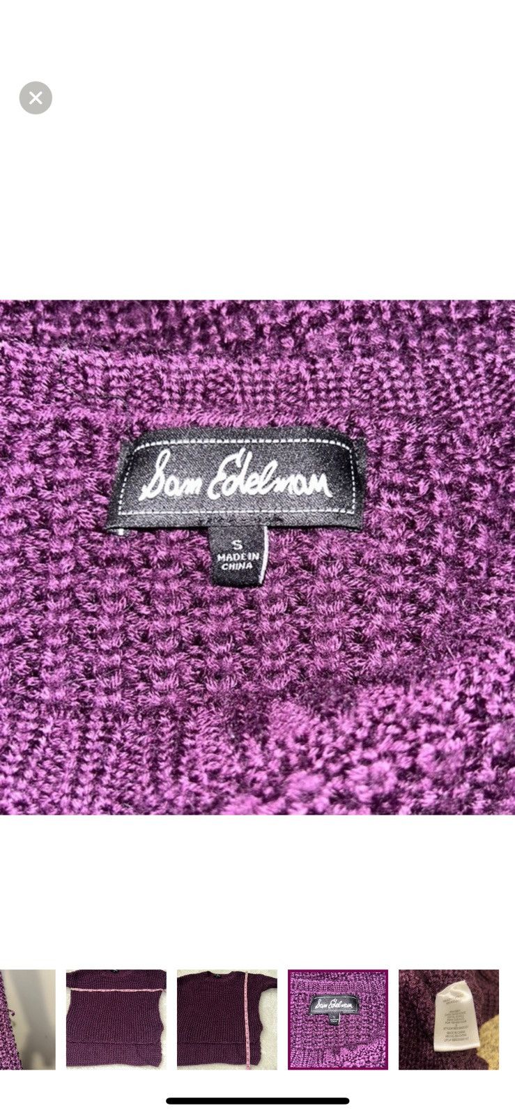Sam Edelman Sam Edelman small Ashlee high low sweater Size S / US 4 / IT 40 - 6 Thumbnail