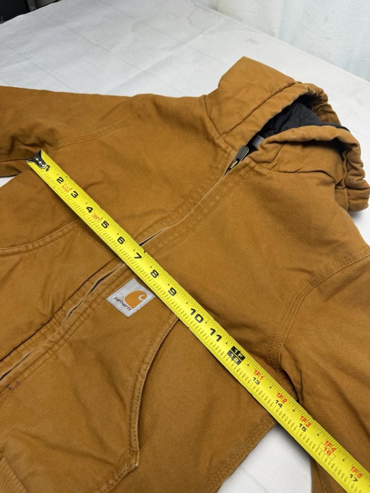 Carhartt Carhartt Insulated Hooded Jacket Youth XS Size US XS / EU 42 / 0 - 7 Thumbnail