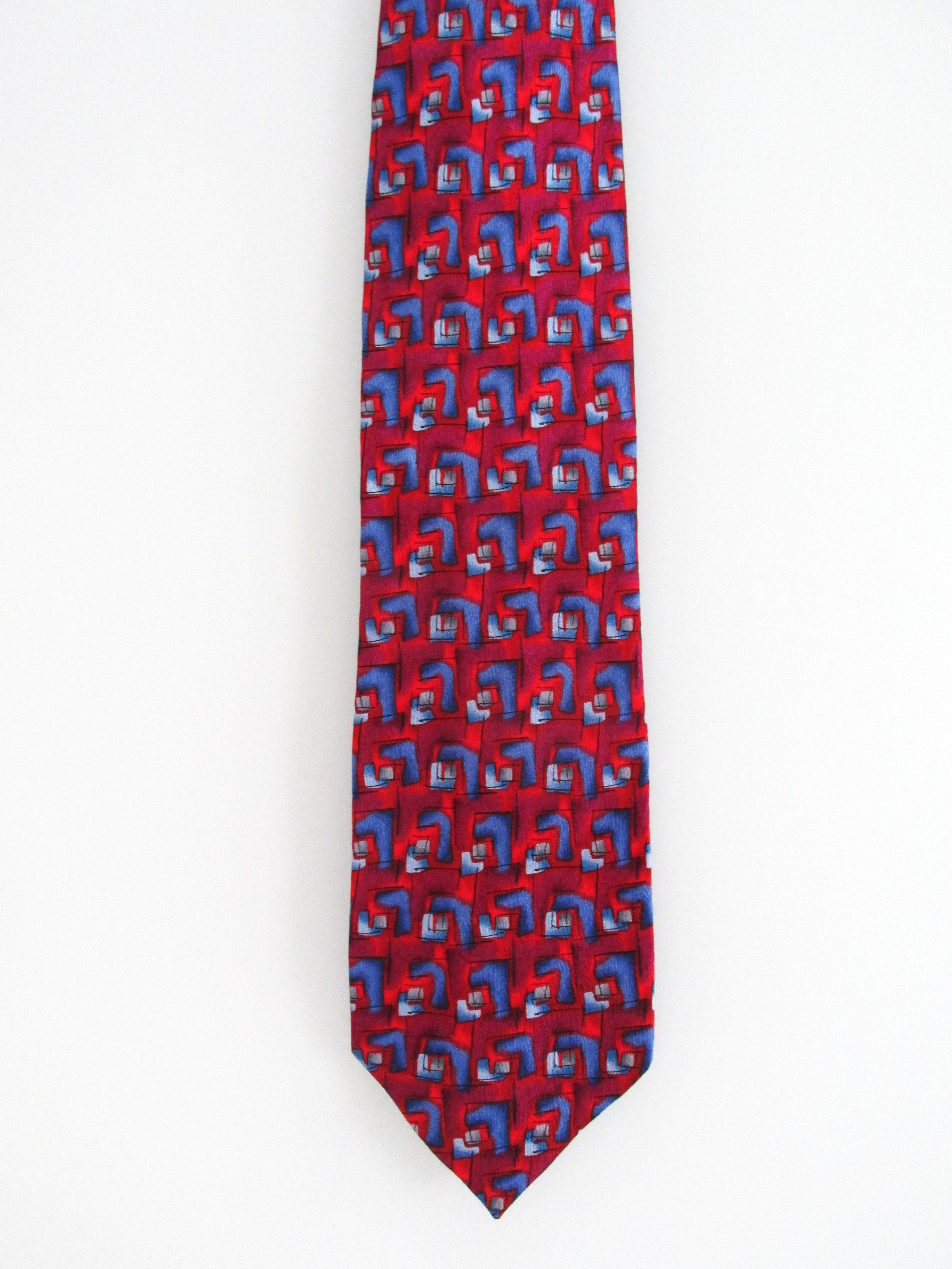 Vintage J. Garcia Vintage/Early Men's Silk Tie Size ONE SIZE - 2 Thumbnail