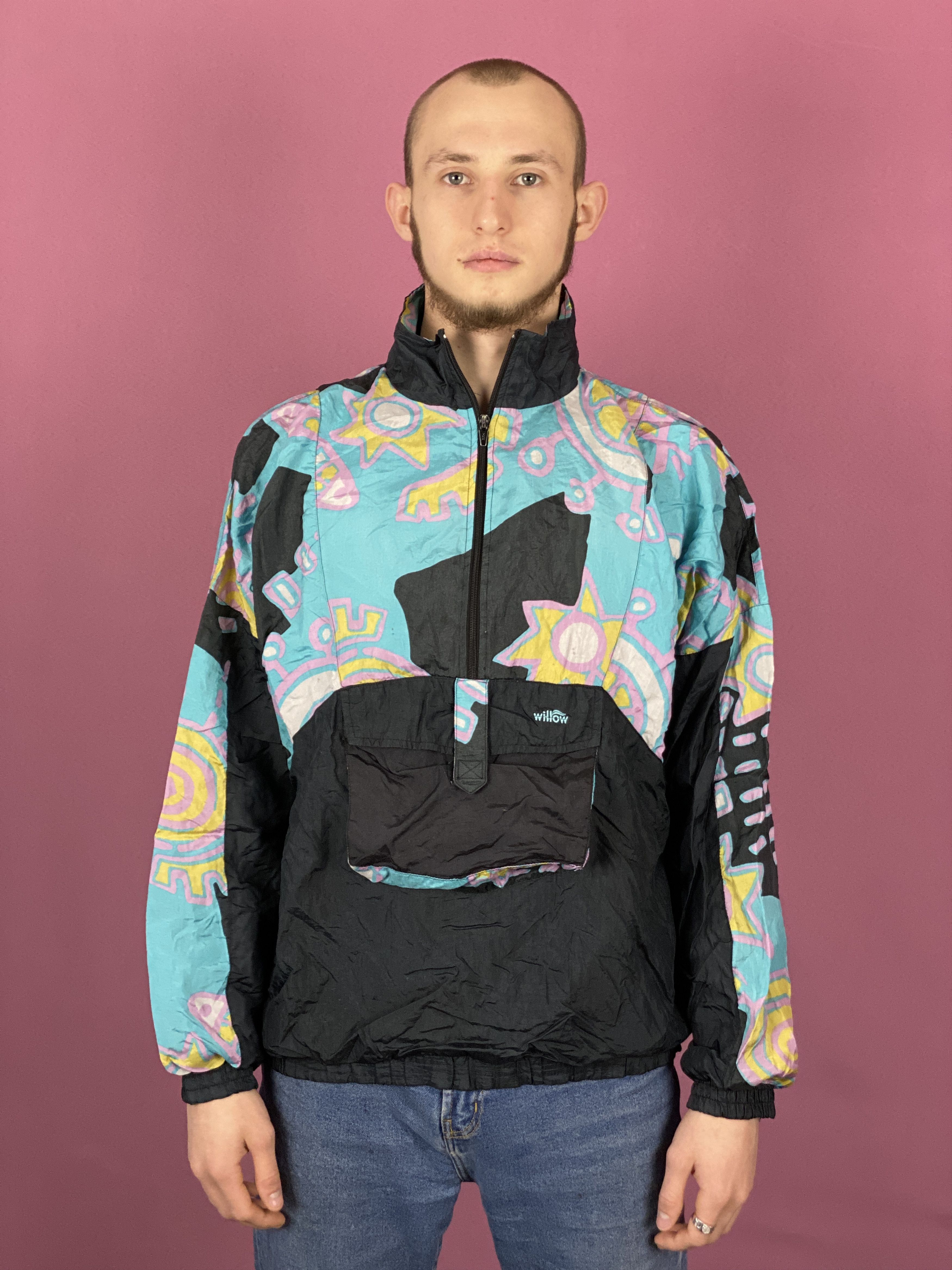 Vintage 90s Willow Vintage Men's Windbreaker Jacket - Size XL Size US XL / EU 56 / 4 - 1 Thumbnail