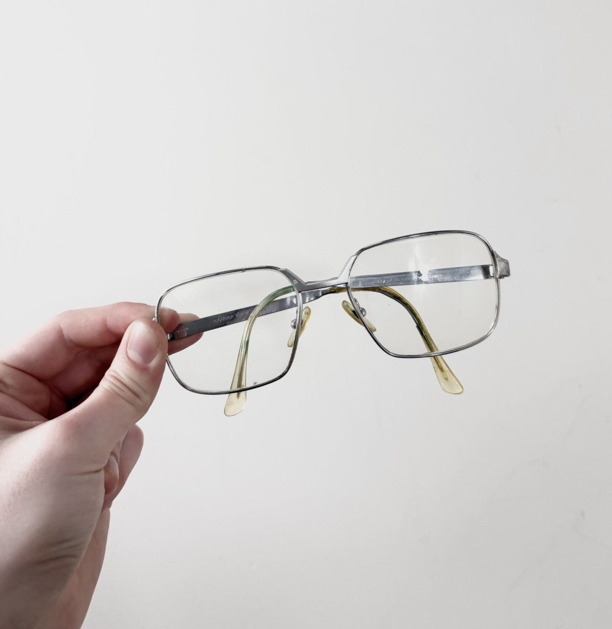 Other Vintage Barbudo Condor 100 Silver Metal Aviator Eyeglasses Size ONE SIZE - 8 Thumbnail