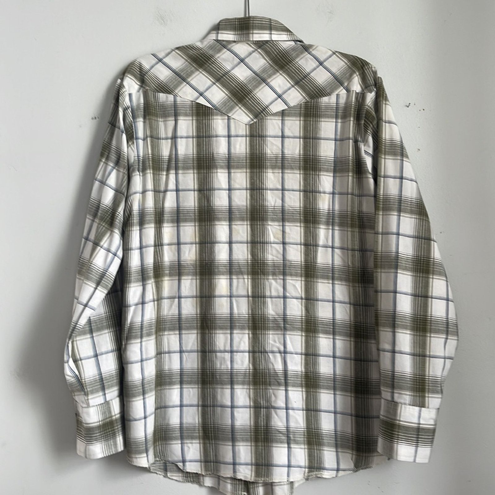 Wrangler Vintage Wrangler western rodeo cowboy plaid pearl snap shirt Size US M / EU 48-50 / 2 - 7 Thumbnail
