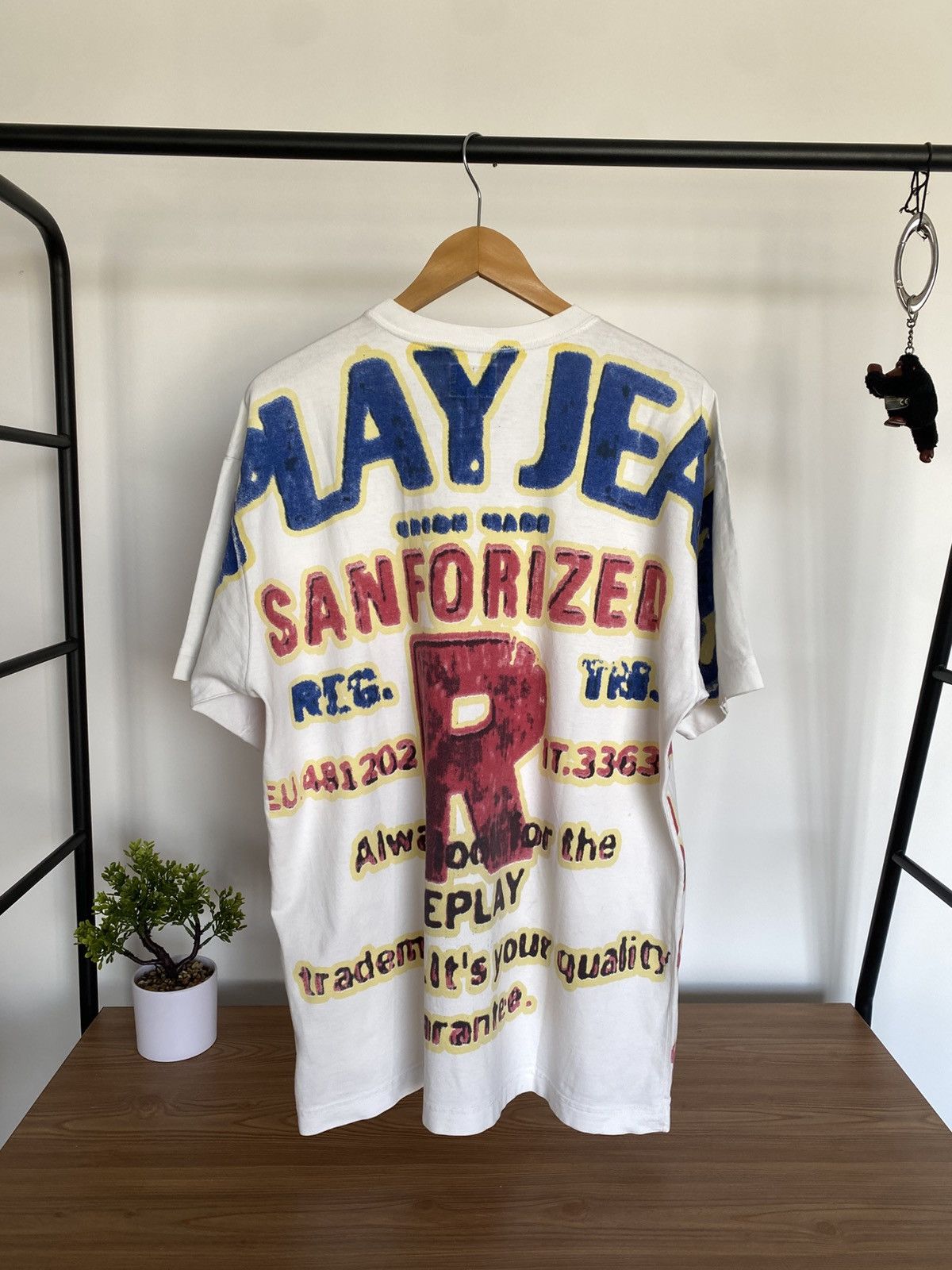 Replay × Vintage Vintage Rare Replay T-Shirt Size US M / EU 48-50 / 2 - 4 Thumbnail