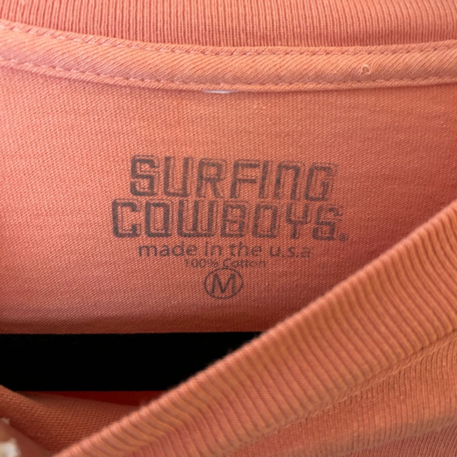 Vintage Surfing Cowboys Kick Ass Graphic Tee – Made in USA Size US M / EU 48-50 / 2 - 4 Thumbnail
