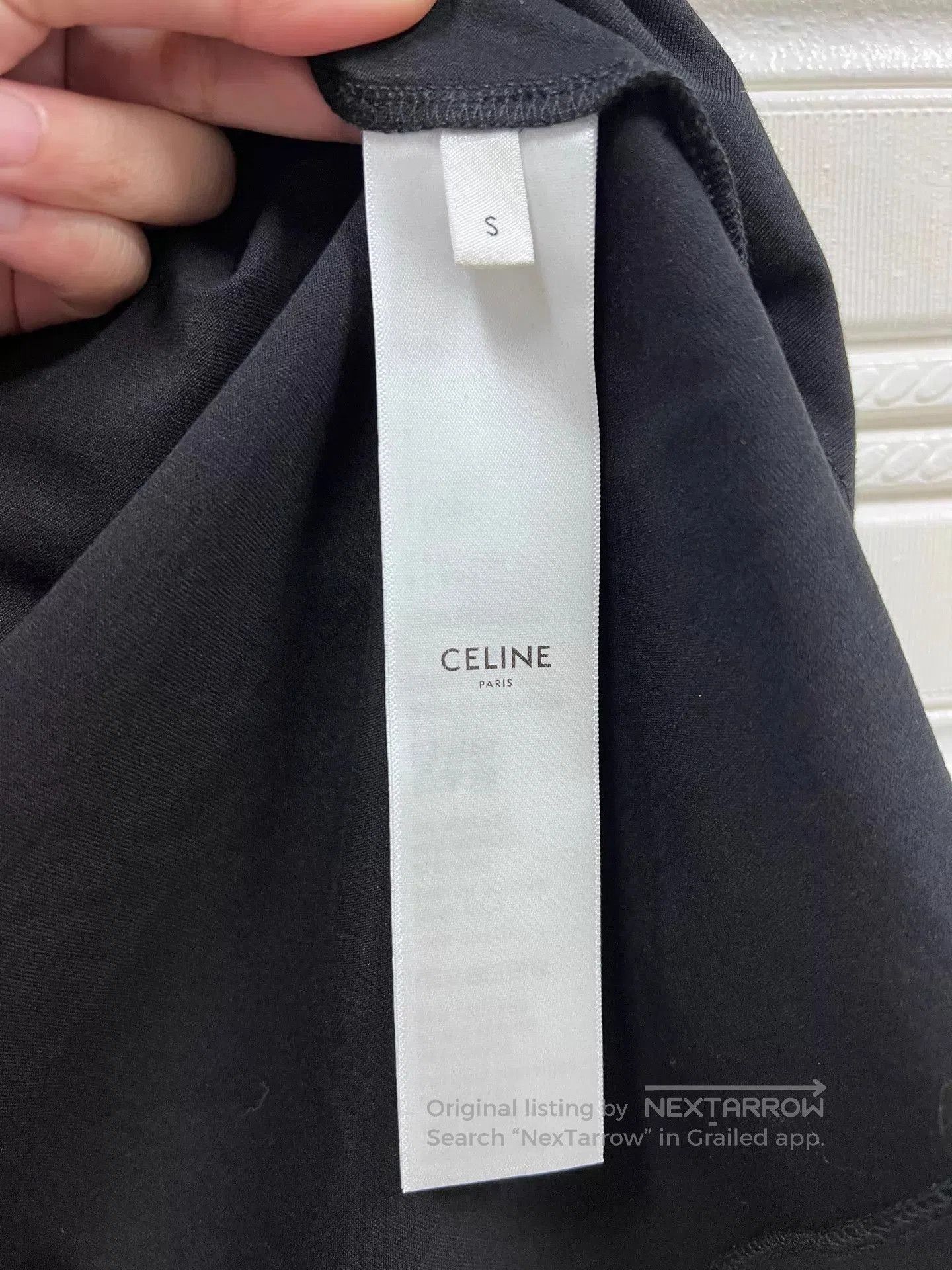 Celine Black Long Sleeve Graphic Print Shirt. Size US S / EU 44-46 / 1 - 5 Thumbnail