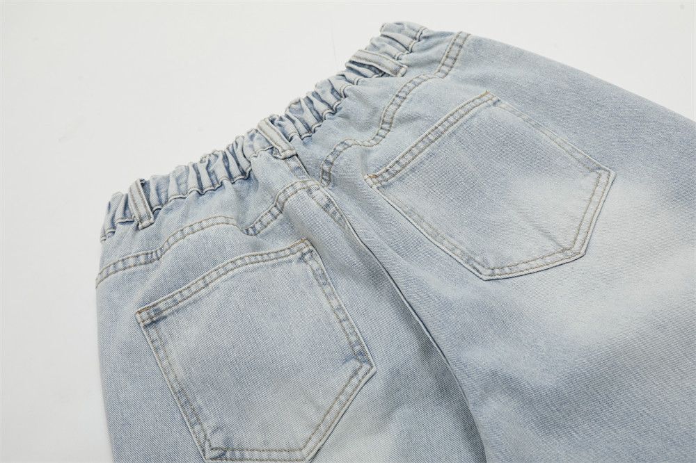 Japanese Brand × Jean Rose print high street trend loose casual straight jeans Size US 32 / EU 48 - 6 Thumbnail