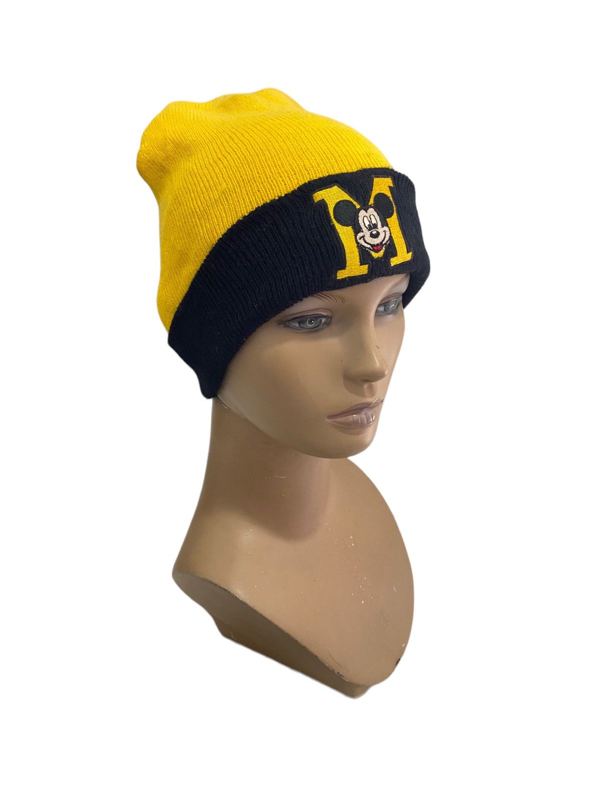 Disney × Mickey Mouse × Vintage VINTAGE MICKEY MOUSE Disney beanie streetwear hat Size ONE SIZE - 1 Thumbnail