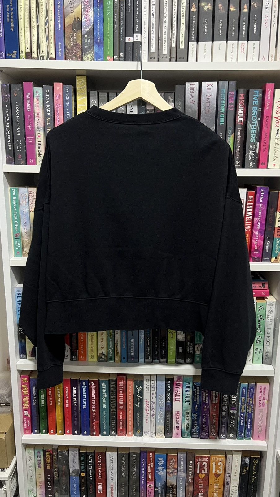 Nike Nike Centre Swoosh Crop Top Sweatshirt Size US L / EU 52-54 / 3 - 6 Thumbnail