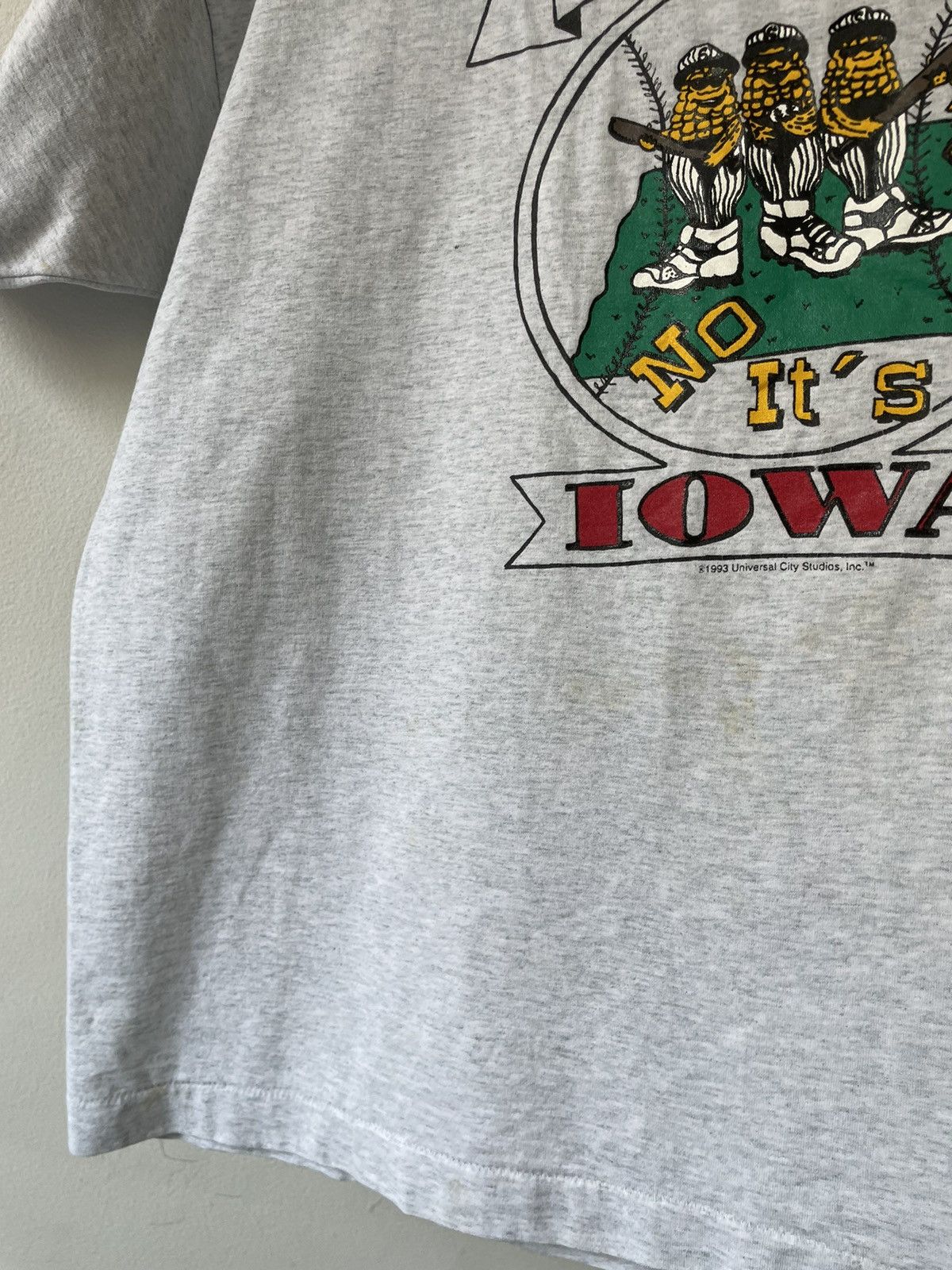 Vintage Vintage 1993 Iowa Corn Baseball tee Size US XXL / EU 58 / 5 - 11 Thumbnail
