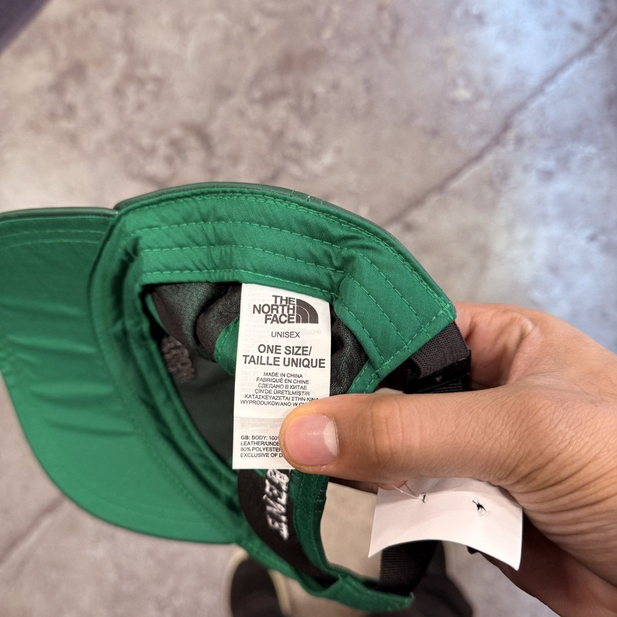 Supreme × The North Face Supreme The North Face Leather 6 Panel Hat Size ONE SIZE - 5 Thumbnail
