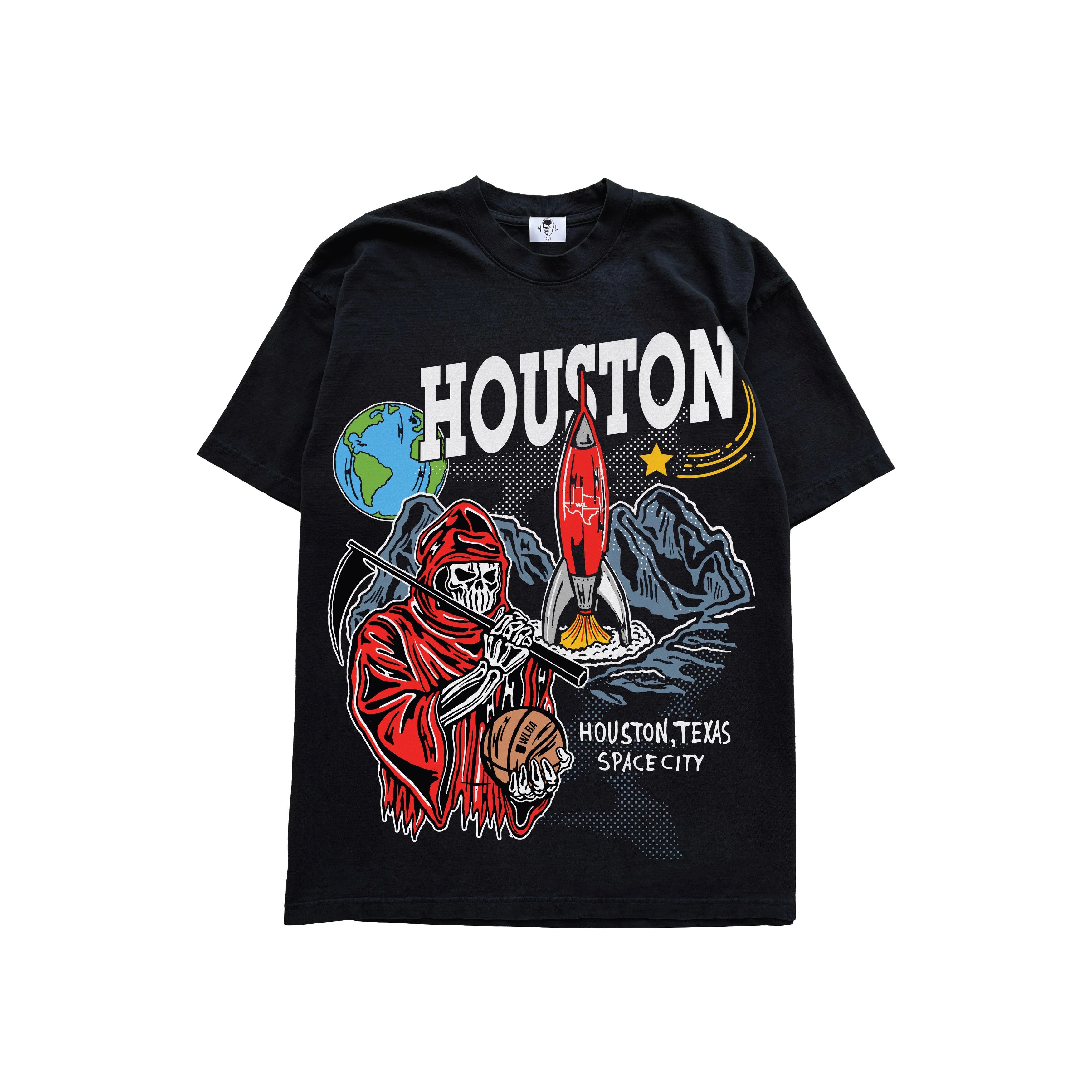 NBA × Warren Lotas Authentic Warren Lotas Houston Rockets Space City T-Shirt Size US M / EU 48-50 / 2 - 2 Thumbnail