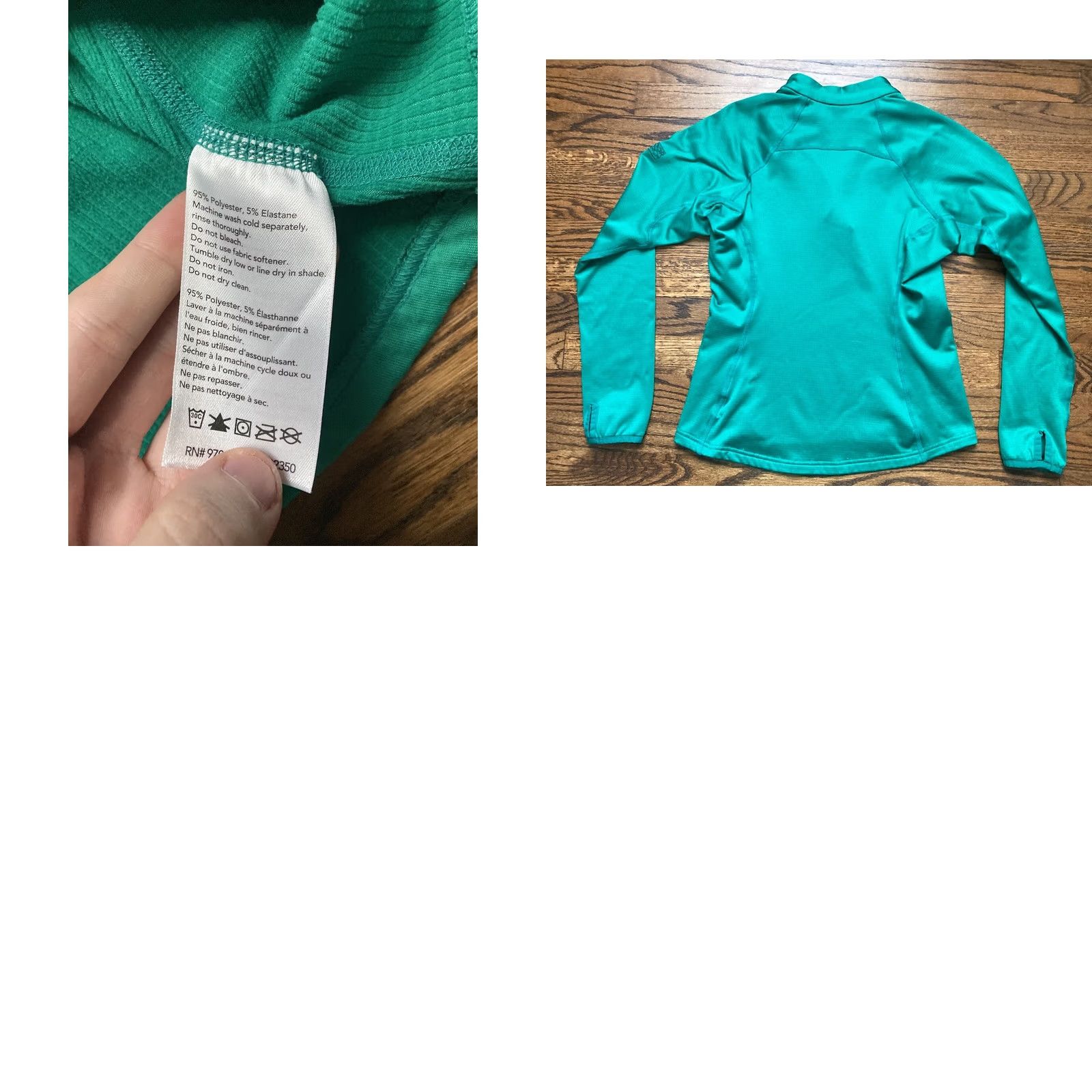 Outdoor Research Outdoor Research Jacket Womens Small Green Radiant LT 1/4 Zip Waffle Fleece Size S / US 4 / IT 40 - 8 Thumbnail