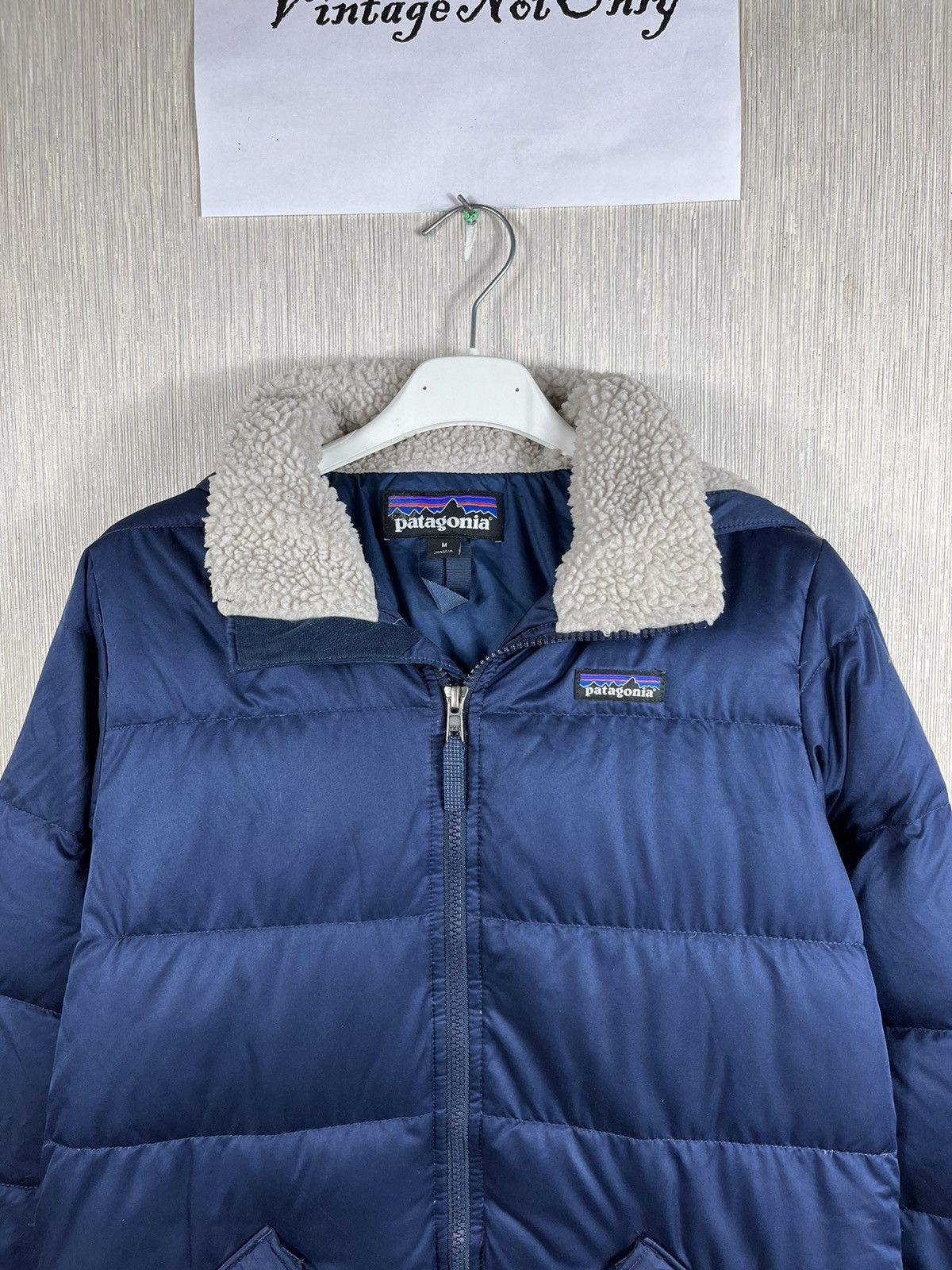Patagonia Vintage Patagonia parka down jacket retro sheepskin sherpa Size S / US 4 / IT 40 - 3 Thumbnail