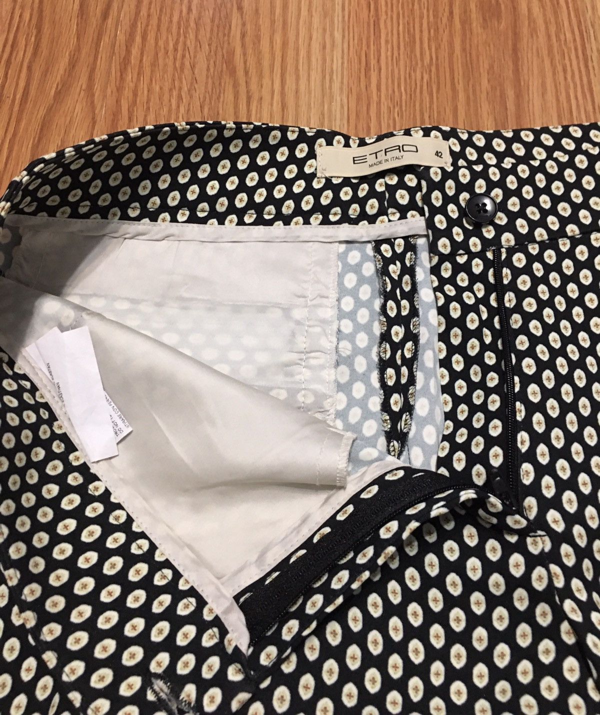 Etro ETRO Milano Designer Womens Pants Size EU 42 Size 28" / US 6 / IT 42 - 10 Thumbnail