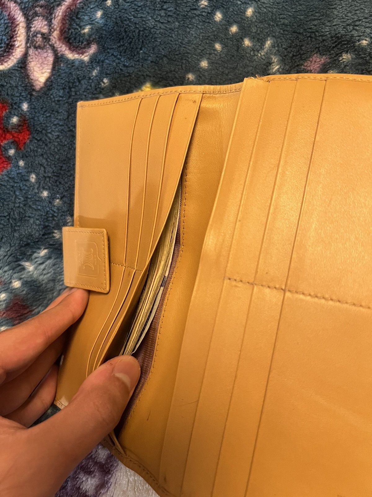 Celine Macadam Brown Long Wallet