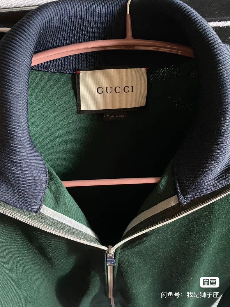 Gucci Gucci Classic red and green jacket 2503-Nextarrow Size US L / EU 52-54 / 3 - 2 Thumbnail