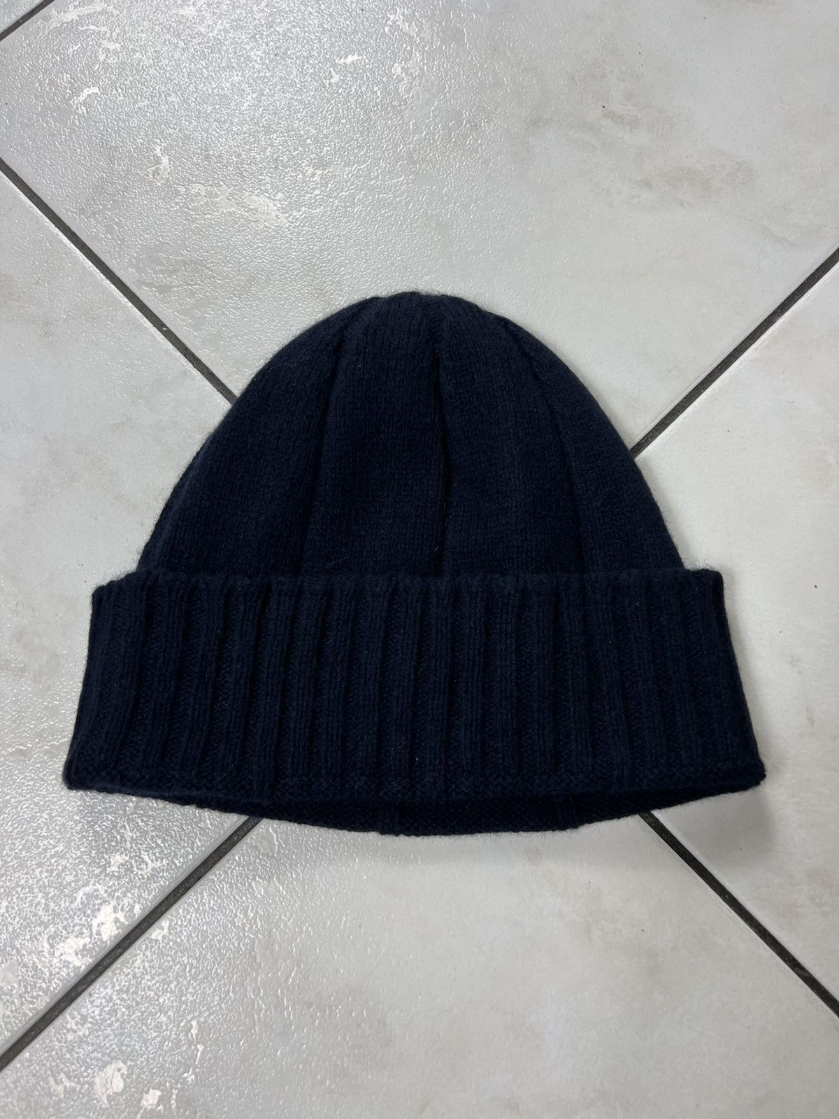A.P.C. A.P.C. Rue Madame Paris wool cashmere ribbed knit beanie hat Size ONE SIZE - 5 Thumbnail