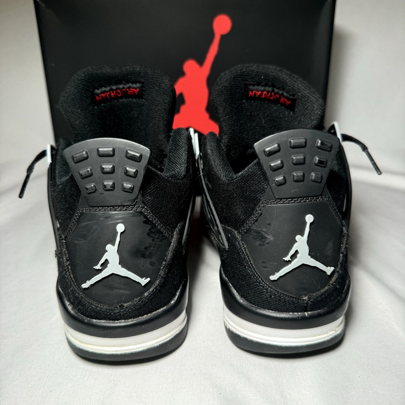 Jordan Brand × Nike Size 5 - Air Jordan 4 Retro SE GS Black Canvas Men's Shoes Size US 5 / EU 37 - 5 Thumbnail