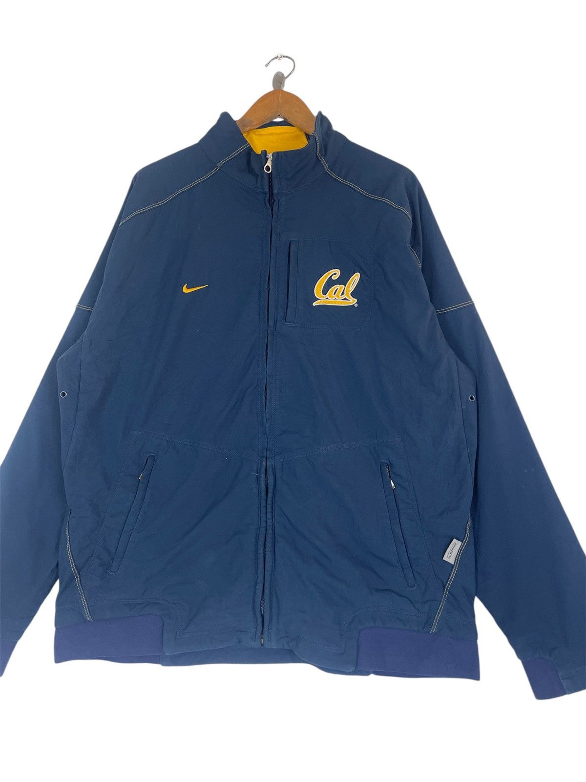 Nike × Vintage NIKE CALIFORNIA FULL ZIPPER JACKET Size US XL / EU 56 / 4 - 1 Thumbnail