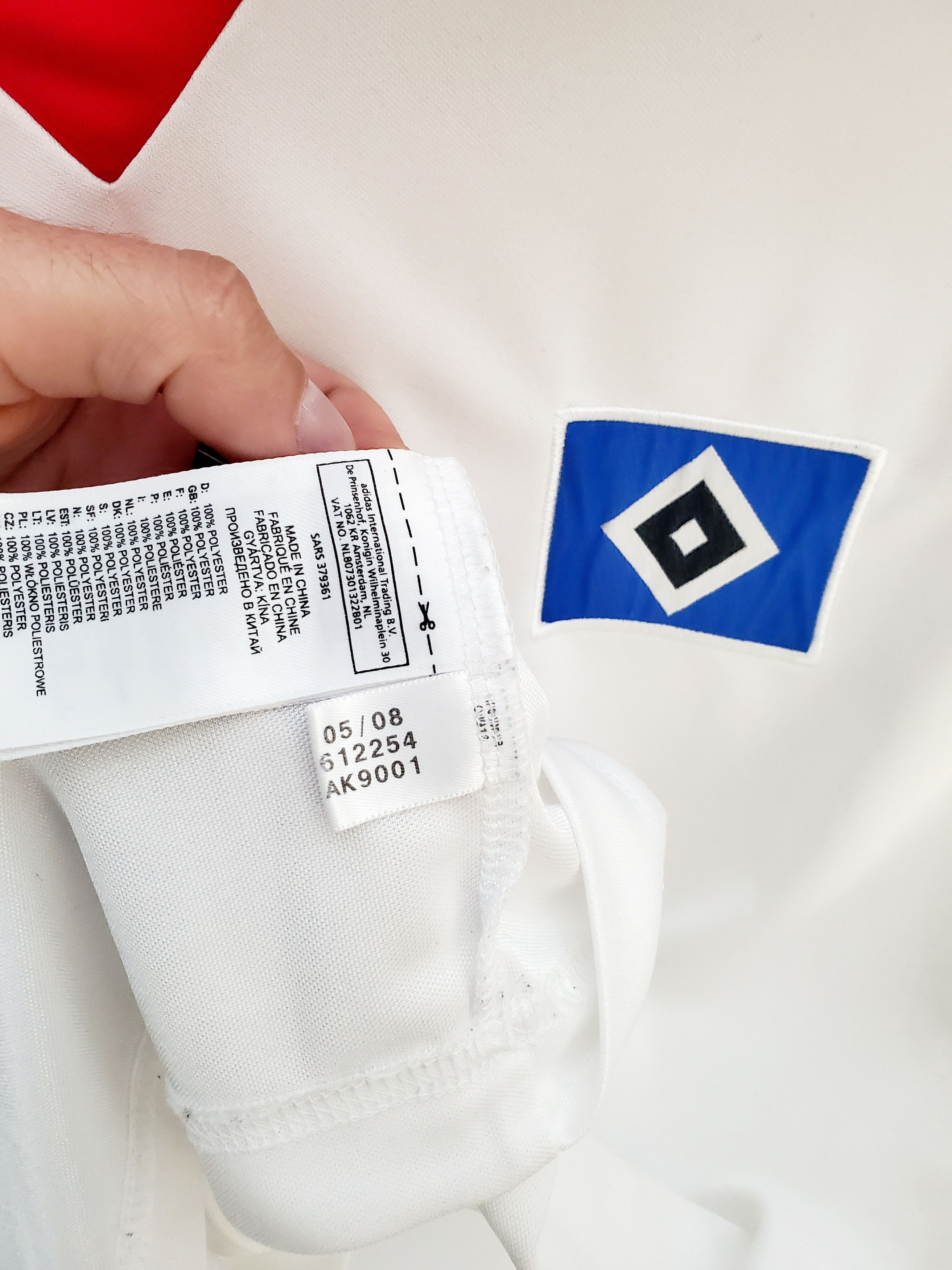Vintage Vintage Hamburg TSHIRT y2k promo 90s jersey 80s SV BP L Size US L / EU 52-54 / 3 - 5 Thumbnail