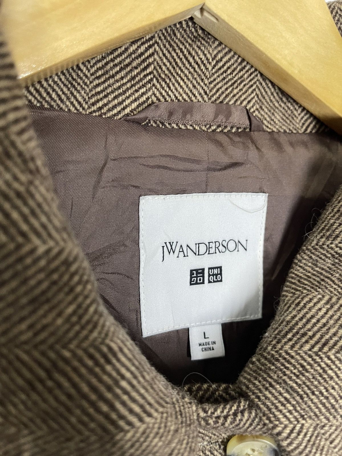 JW Anderson JW ANDERSON HOUNDSTOOTH TRENCH COAT LOEWE Size US L / EU 52-54 / 3 - 6 Thumbnail