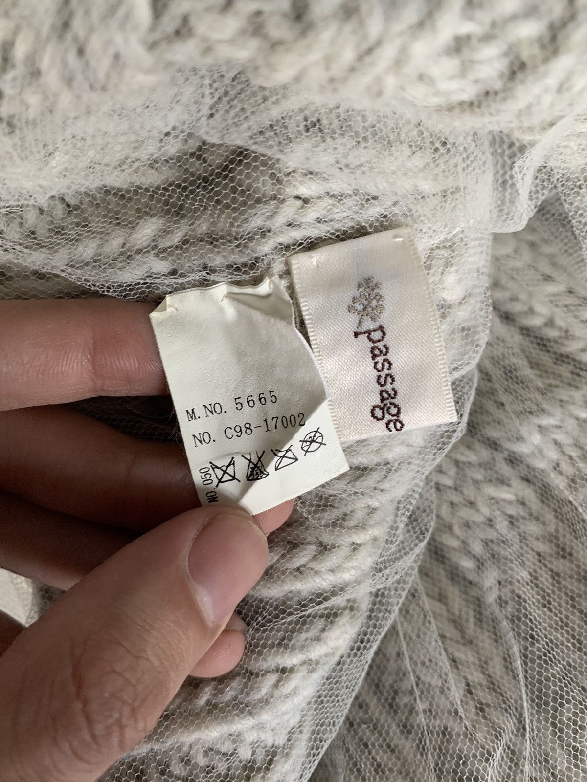 Japanese Brand × Kapital × Vintage Punk Bondage Style Passage Mignon knit Rare Beanie Hats Size ONE SIZE - 10 Thumbnail
