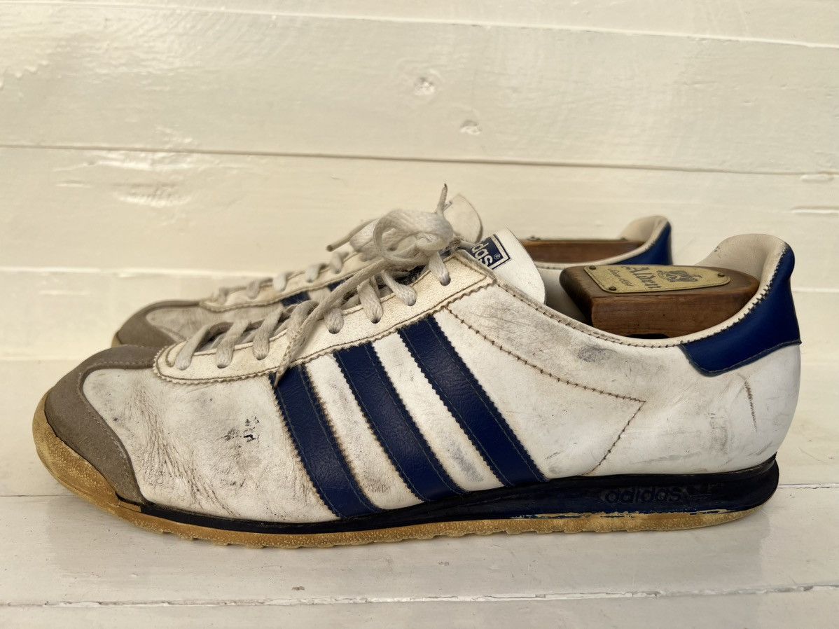 Adidas Rare Vintage Adidas ROM 70s Leather Sneakers Made in Canada Size US 9.5 / EU 42-43 - 4 Thumbnail