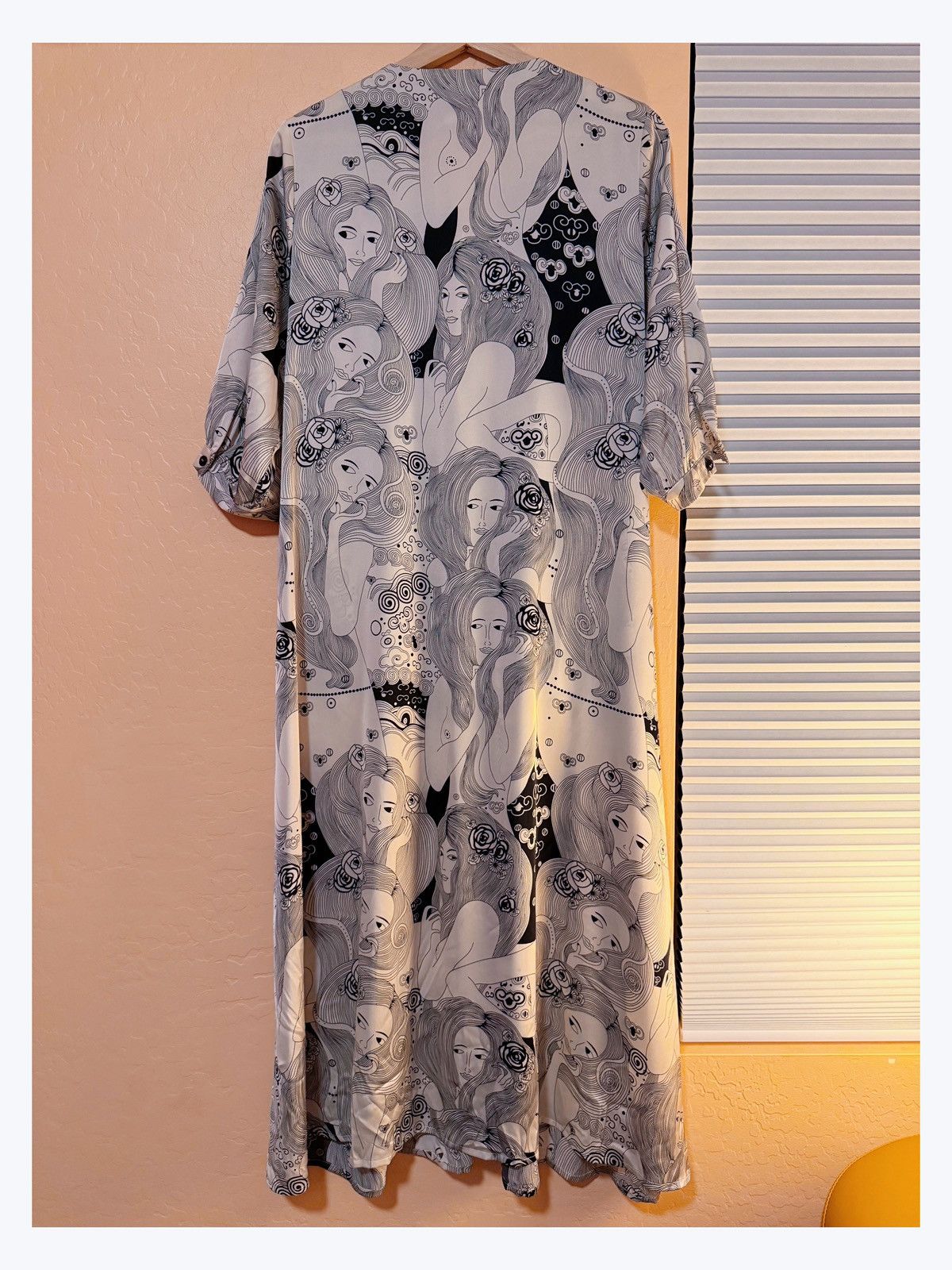 Other MYTRENDS Surreal Art Print Wrap Midi Dress Women’s XL Size XL / US 12-14 / IT 48-50 - 6 Thumbnail