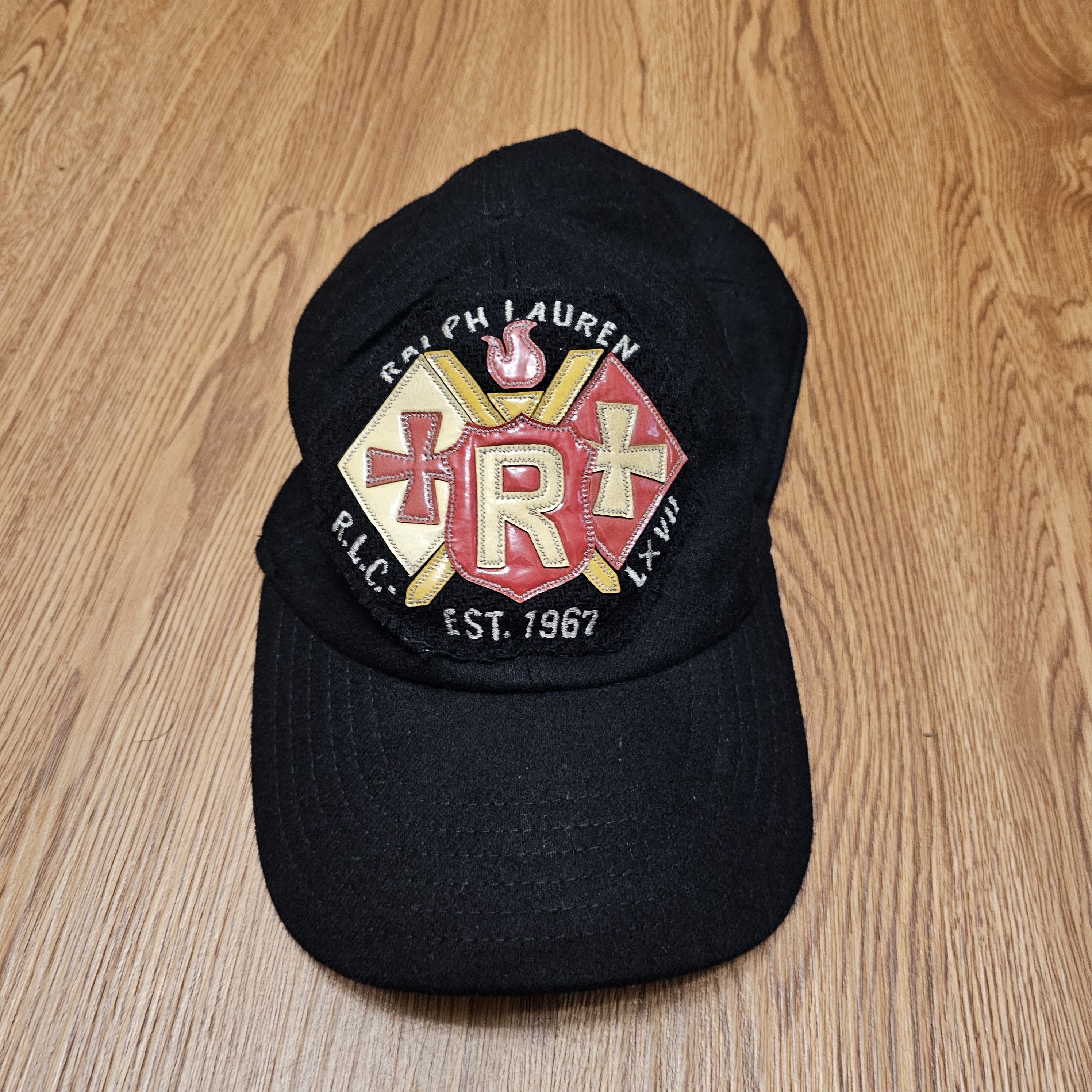 Ralph Lauren Purple Label Ralph Lauren Purple Label Patch Wool Hat Size ONE SIZE - 1 Thumbnail