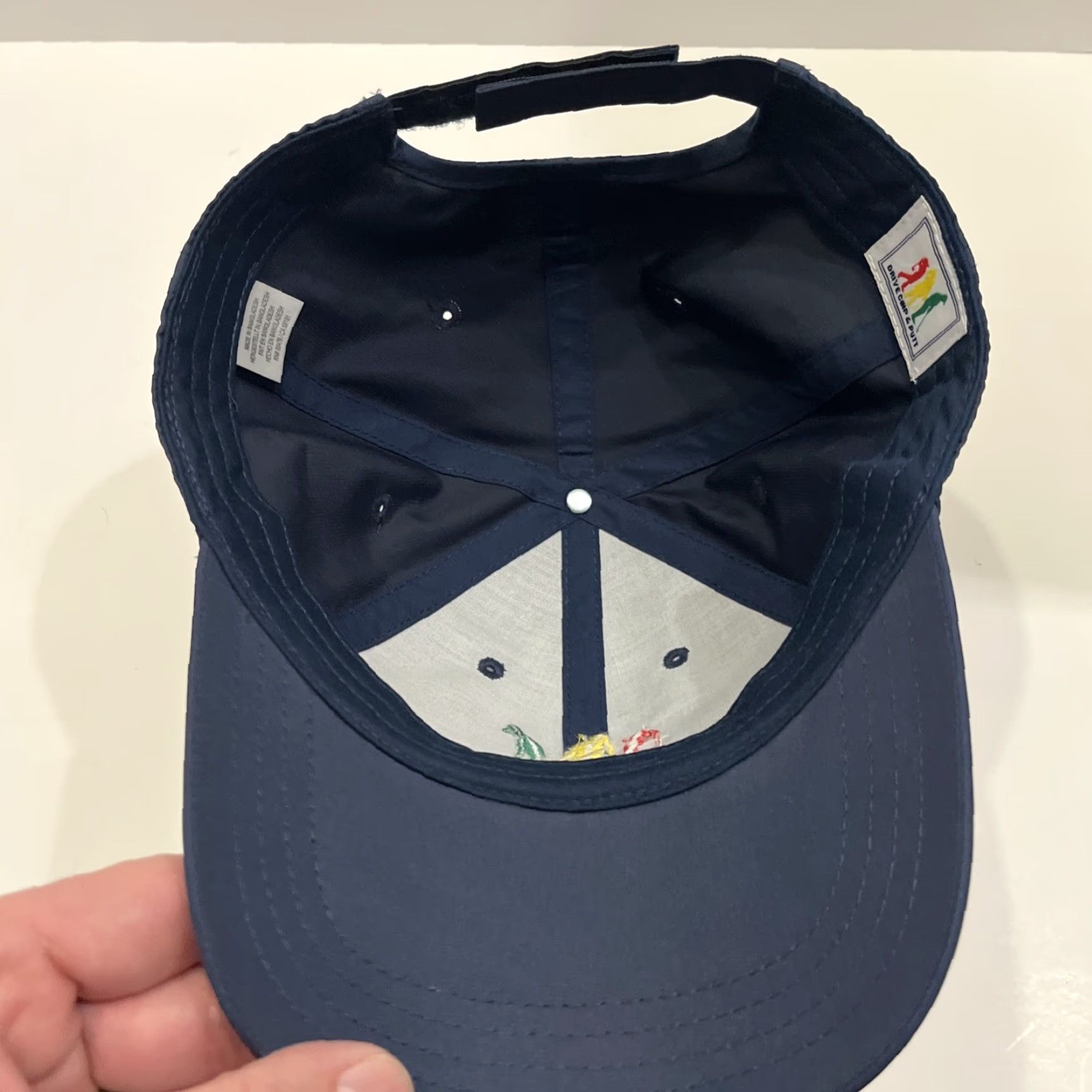 Vintage DRIVE CHIP & PUTT BASEBALL CAP ONE SIZE ADJUSTABLE BLUE VOLUNTEER HAT MEN Size ONE SIZE - 5 Thumbnail