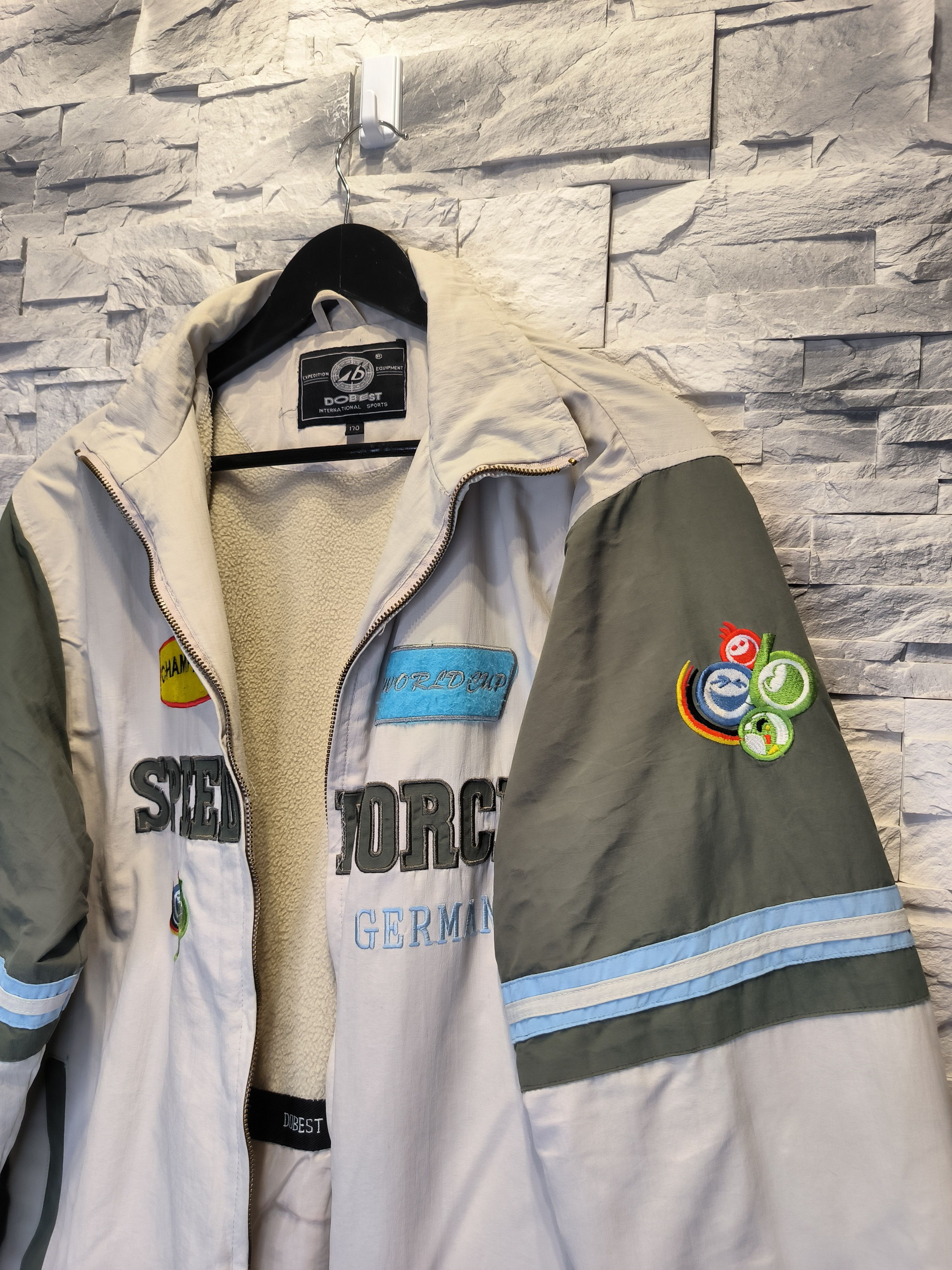 Vintage Speed Force Germany Racing Jacket Champion World Cup Size US S / EU 44-46 / 1 - 5 Thumbnail