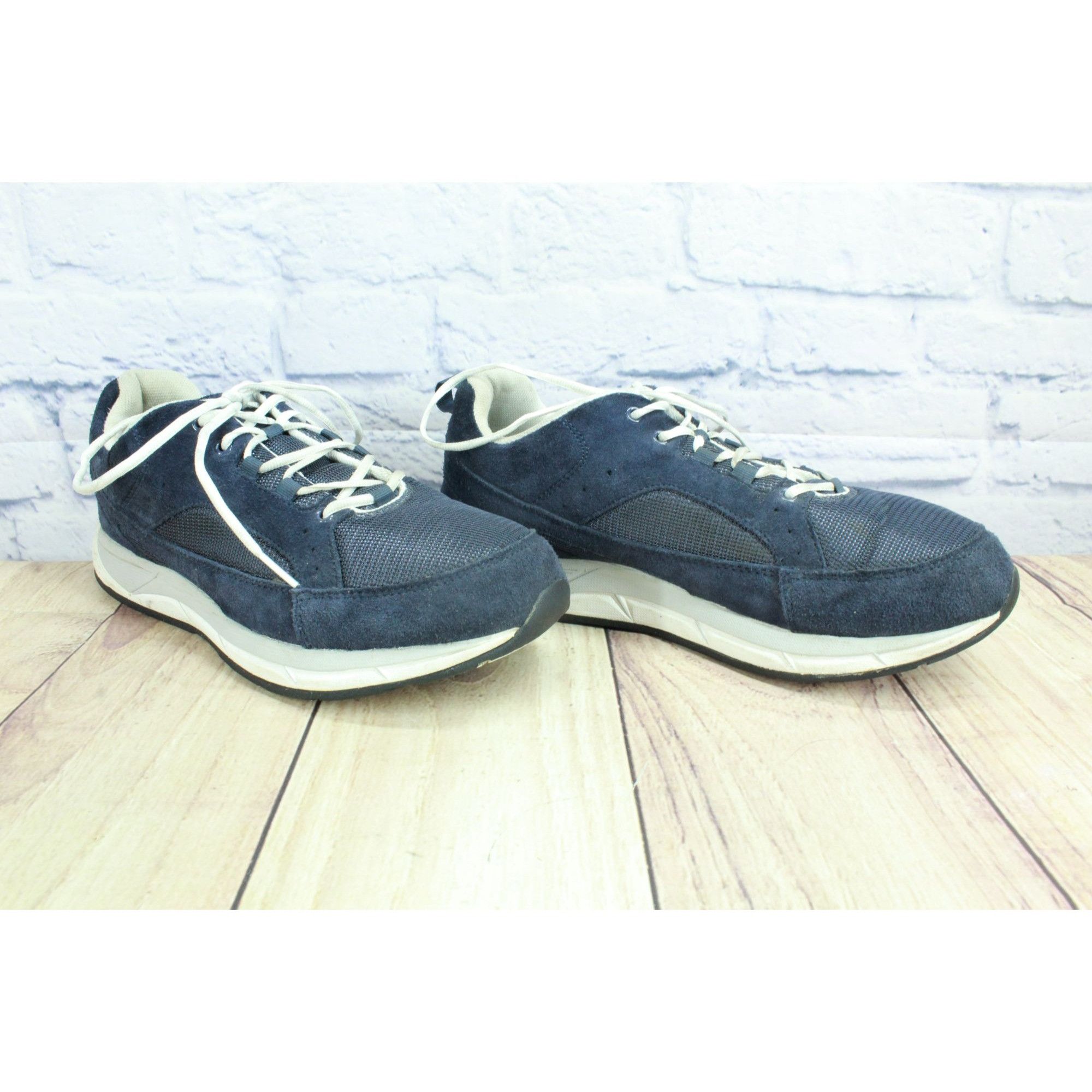 L.L. Bean LL Bean Blue Mesh Comfort Low-Top Walking Shoes Size US 11 / EU 44 - 2 Thumbnail