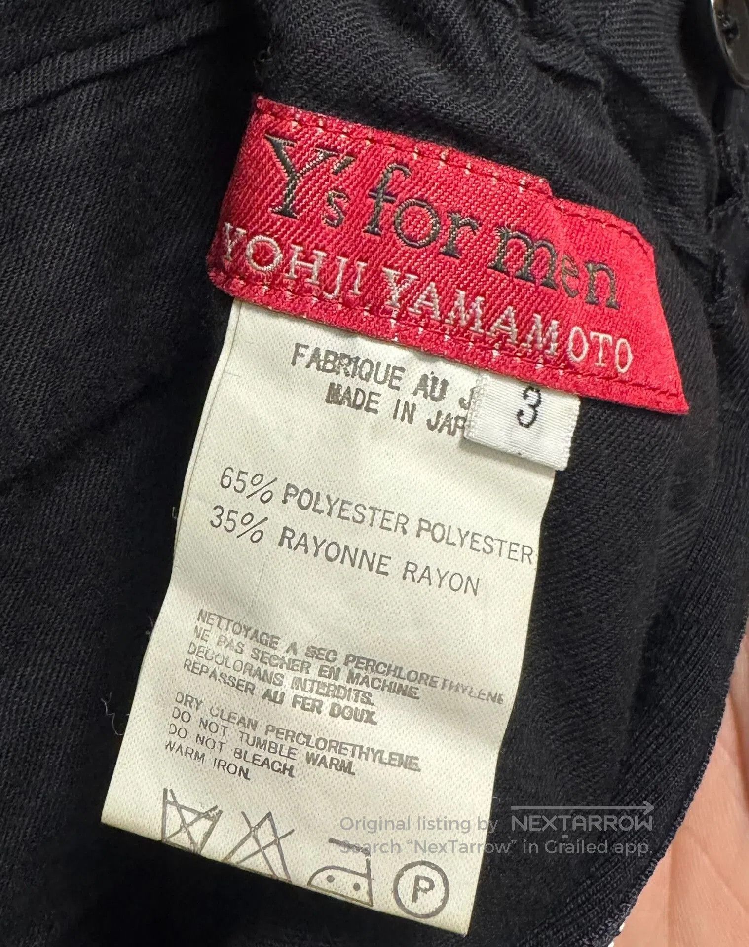 Yohji Yamamoto Yohji Yamamoto Silk Pleated Wide Pants. Size US 30 / EU 46 - 3 Thumbnail