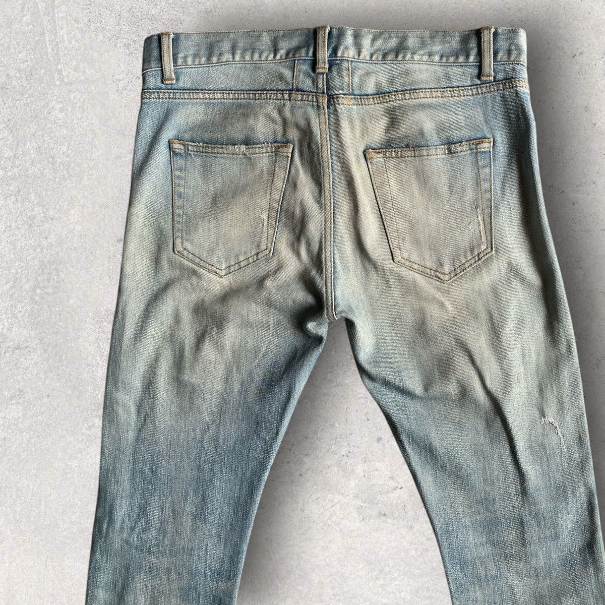 Saint Laurent Paris 2016 Crash Denim Size US 30 / EU 46 - 5 Thumbnail