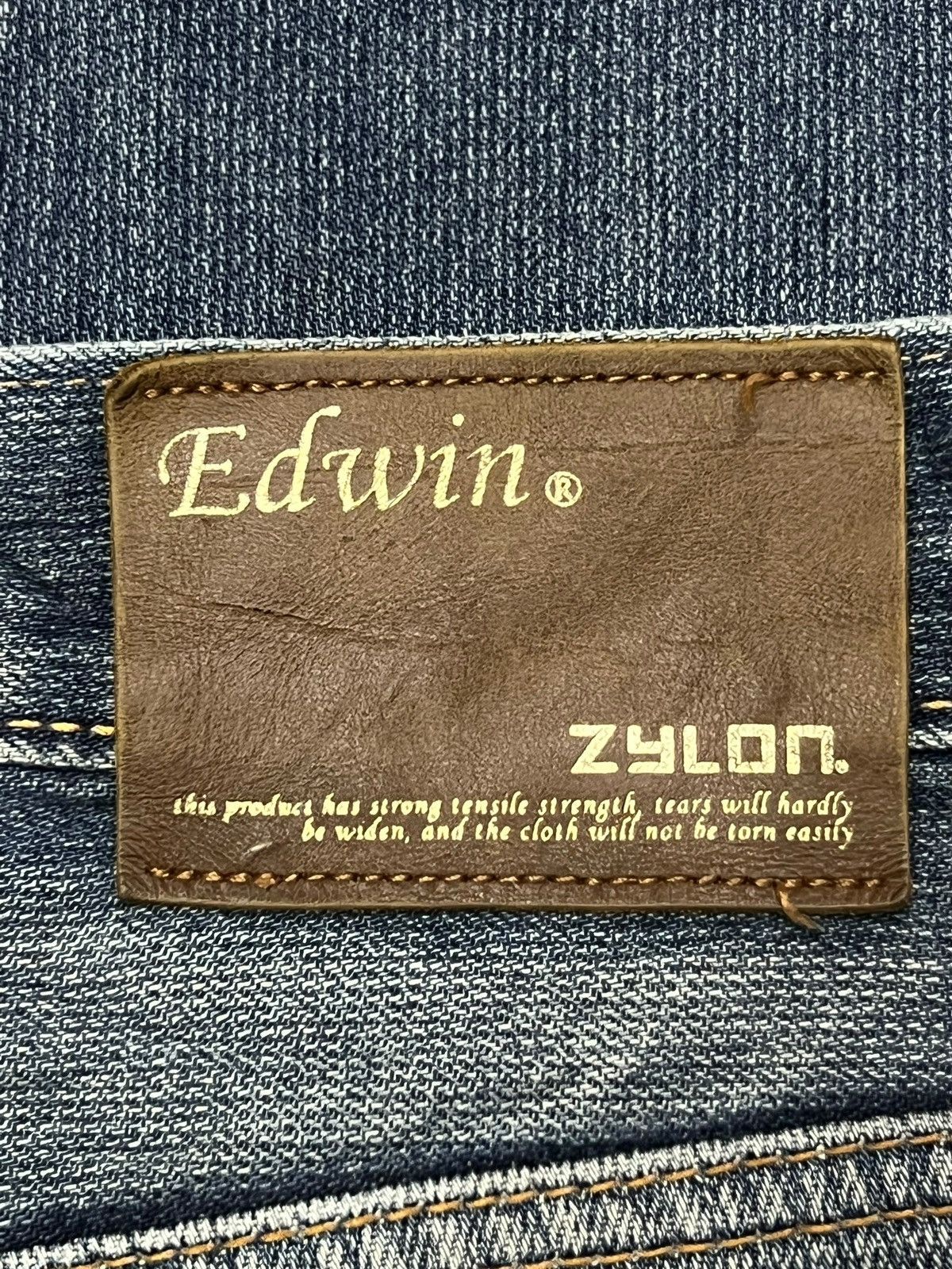 Edwin Vintage Edwin 503 Zylon - Faded Wash, Distressed Denim Size US 32 / EU 48 - 12 Thumbnail