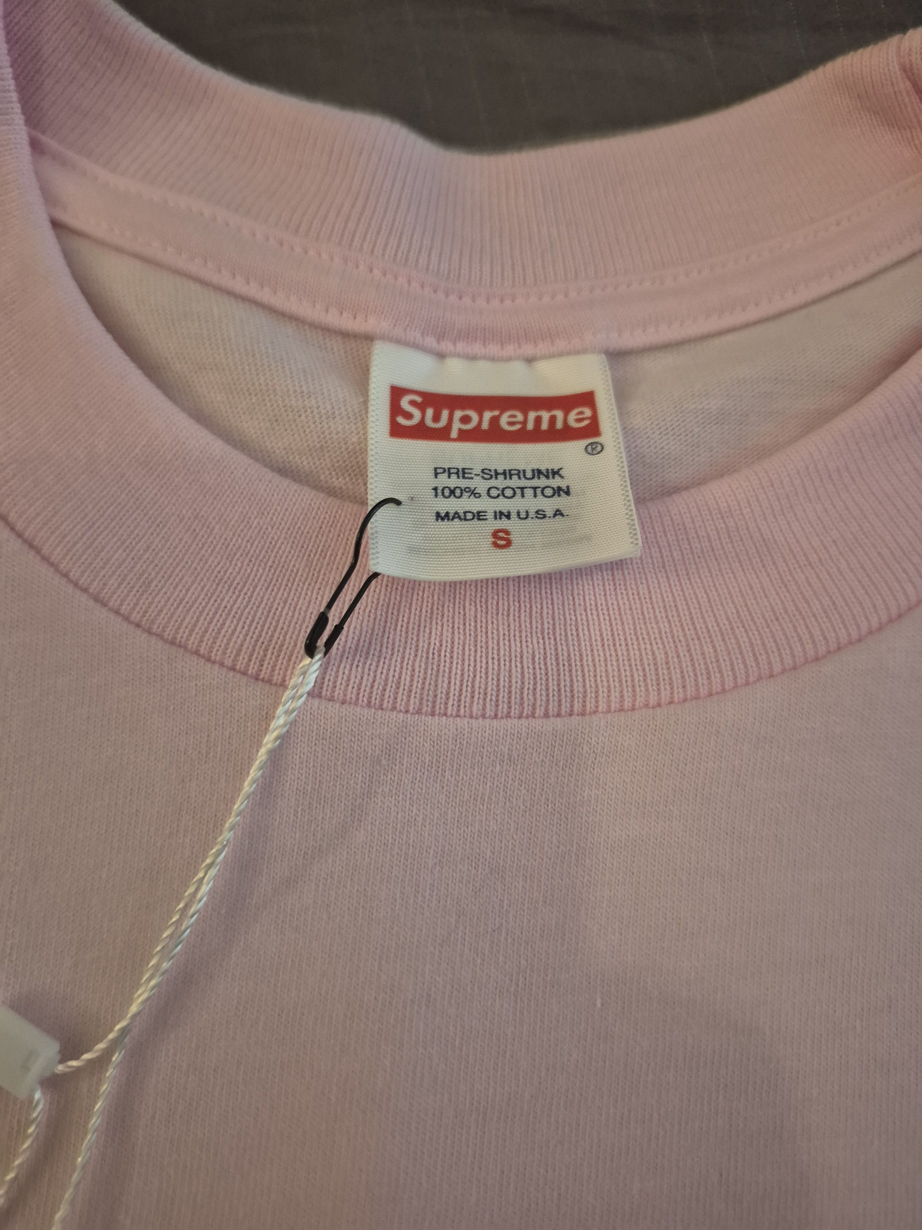 Supreme Supreme Pink Greta Gremlins Tee Shirt Size Small Size US S / EU 44-46 / 1 - 2 Thumbnail