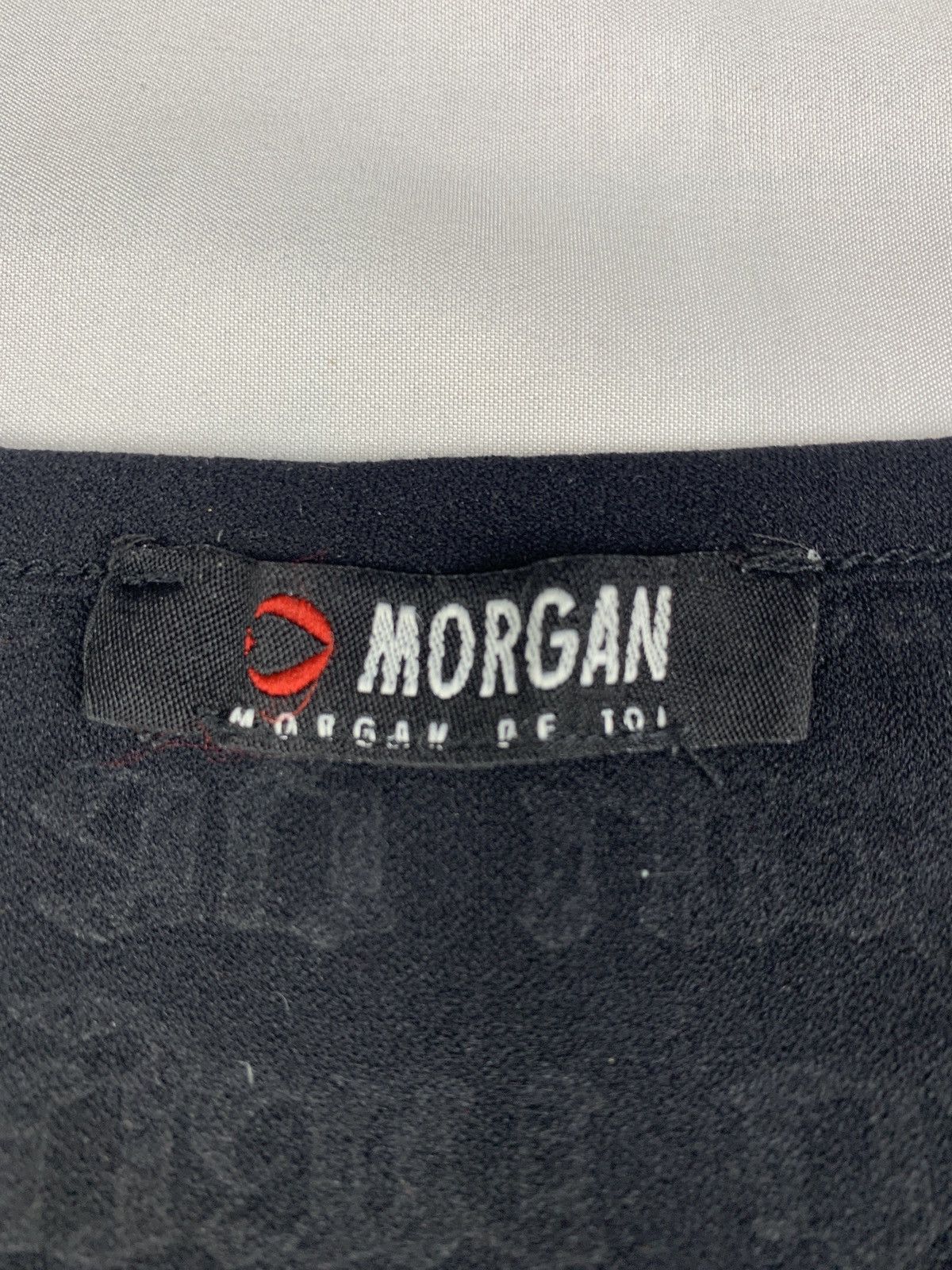 Morgan De Toi 2000s Morgan de Toi Paris Monogram Print Spell Fitted Top Size S / US 4 / IT 40 - 7 Thumbnail