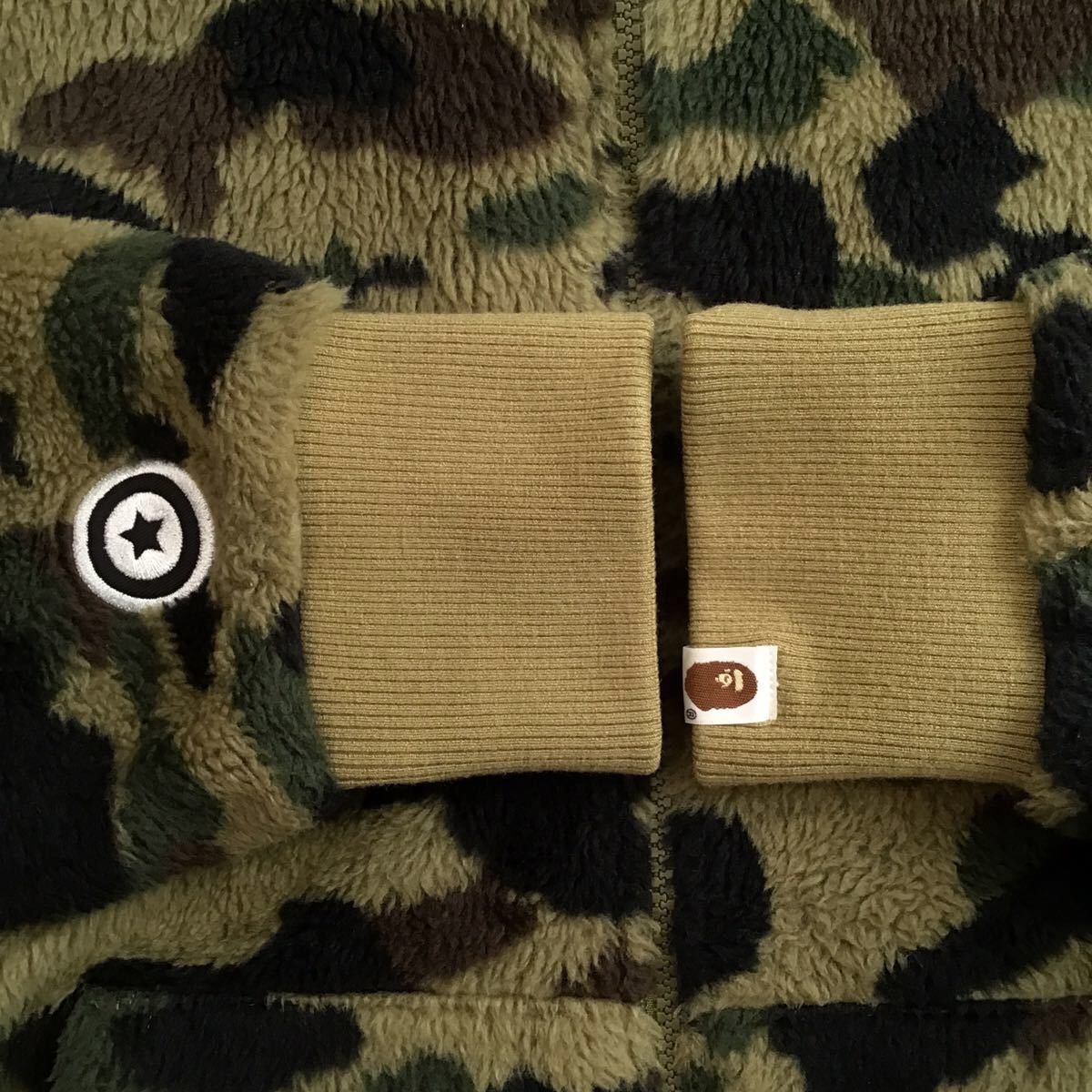 Bape BAPE Boar Shark full zip hoodie 1st camo green a bathing ape Size US XL / EU 56 / 4 - 6 Thumbnail
