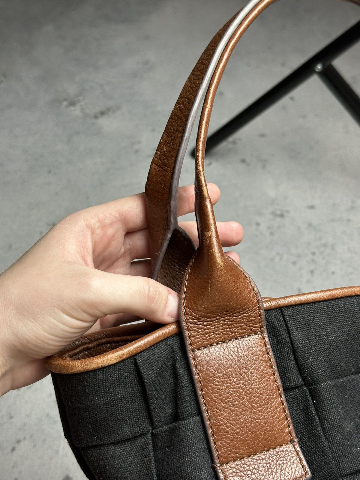 Fossil Fossil Emerson Woven Tote Canvas Shoulder Bag Lux Avantgarde Size ONE SIZE - 13 Thumbnail