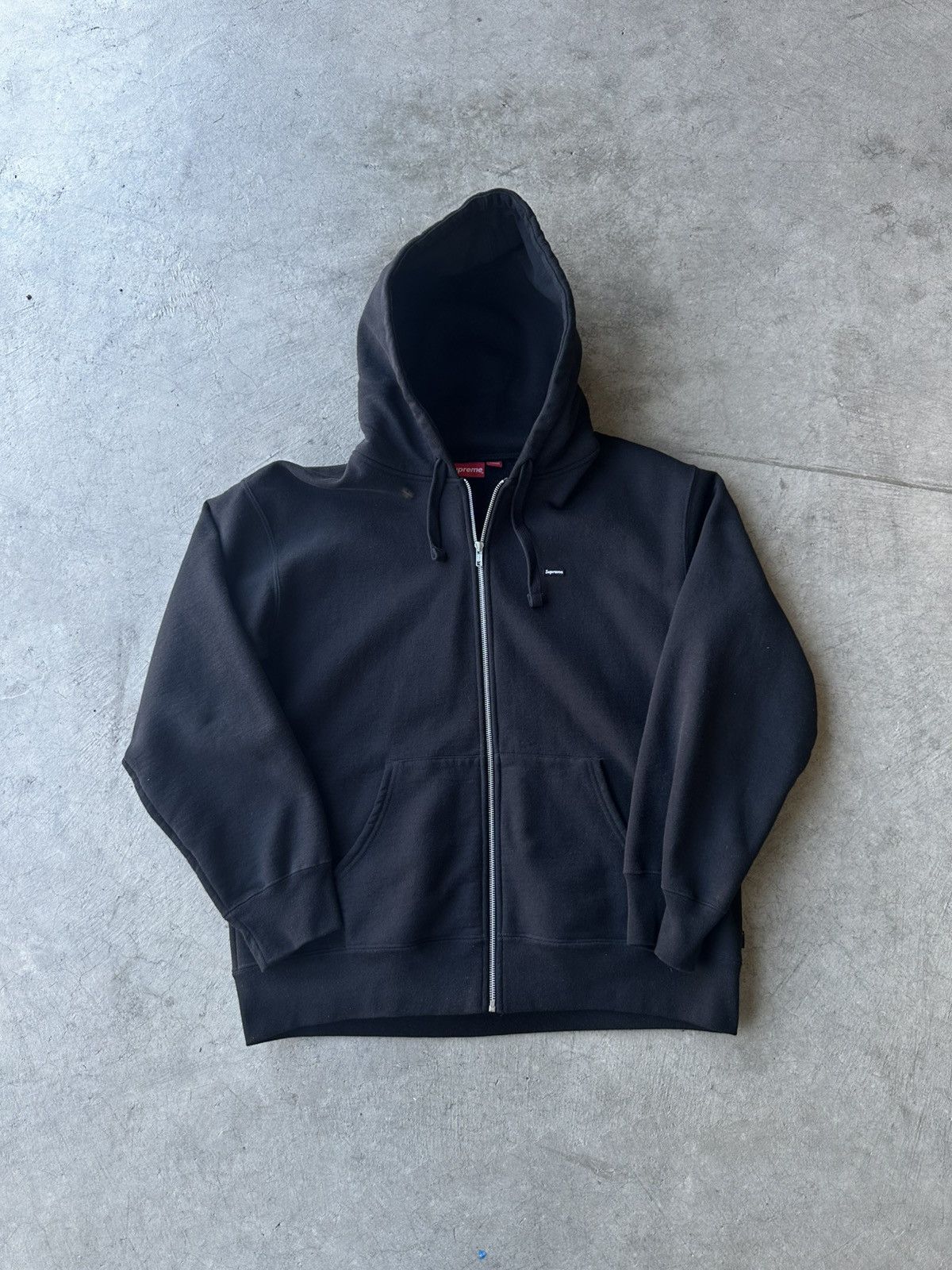Supreme Supreme Small Box Logo Zip Up Hoodie | Grailed