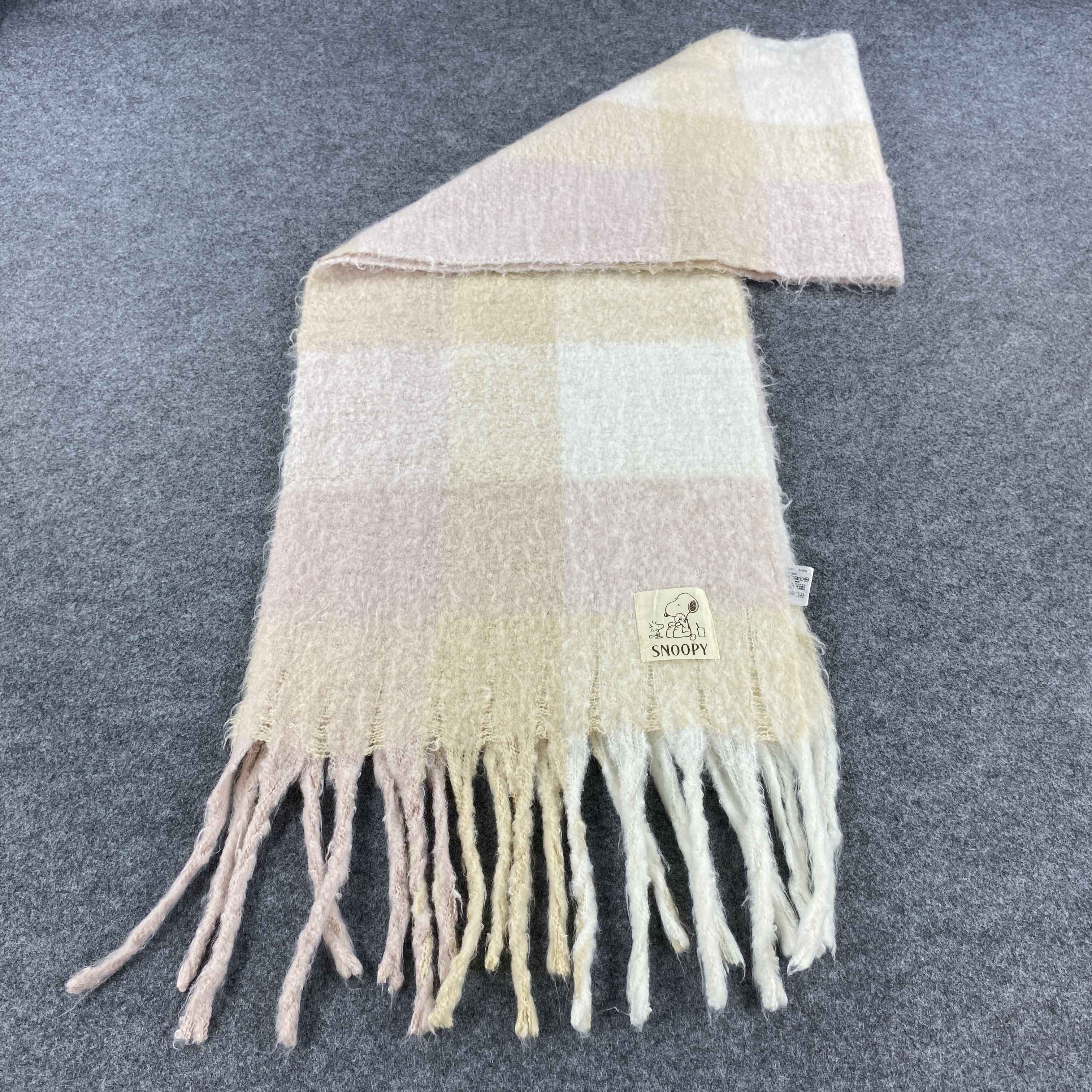 Peanuts × Vintage Peanuts Scarf # Muffler # Neckwear # D591 Size ONE SIZE - 7 Thumbnail