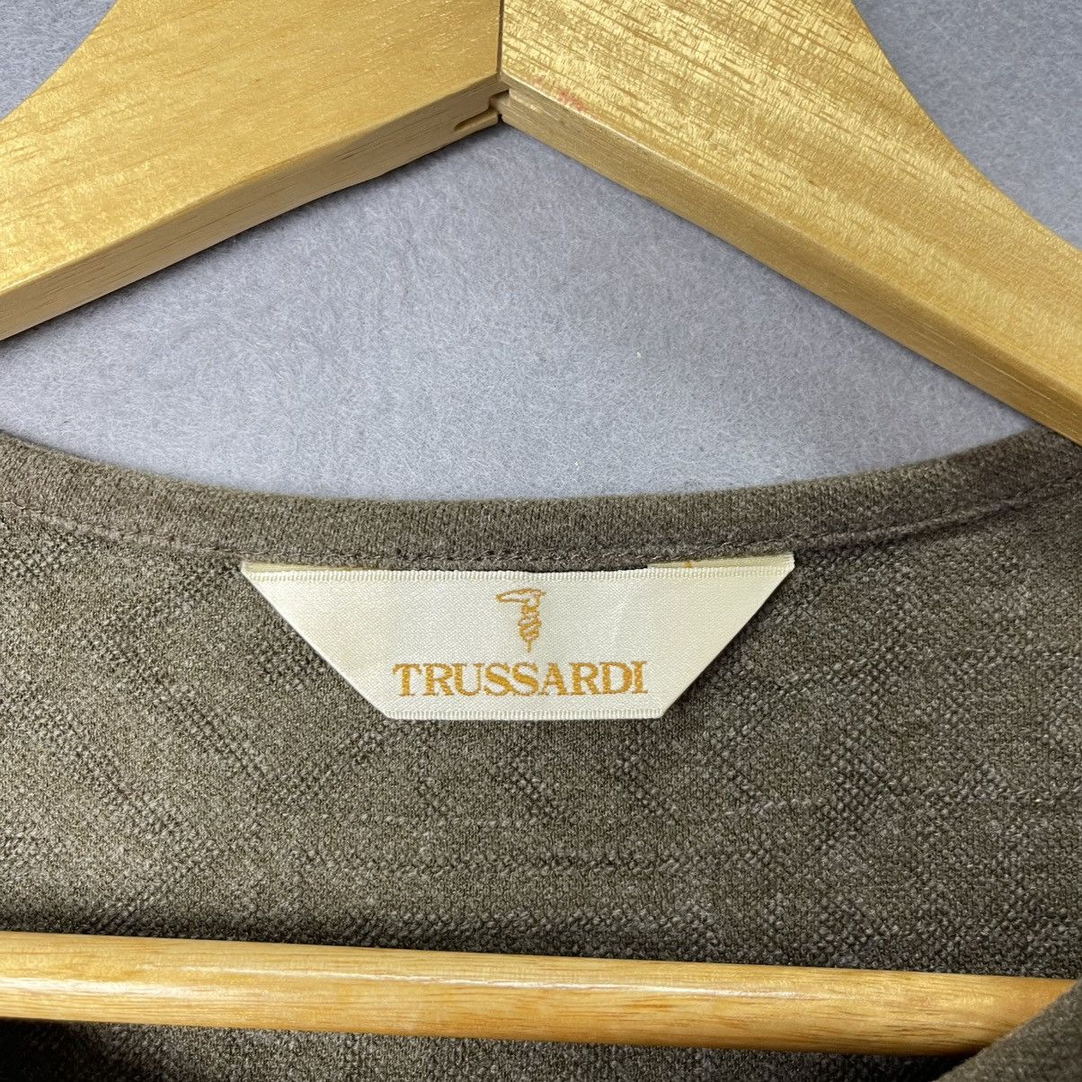 Trussardi Vintage Trussardi Textured Oversized Tunic Top Size M / US 6-8 / IT 42-44 - 7 Thumbnail