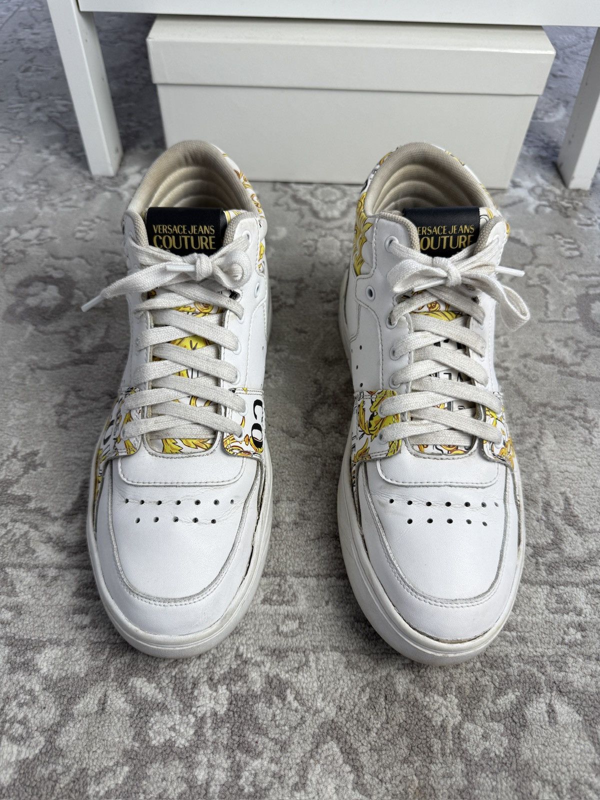 Designer × Versace × Versace Jeans Couture Versace Jeans Couture shoes sneakers US 9.5 designer luxury Size US 9.5 / EU 42-43 - 4 Thumbnail